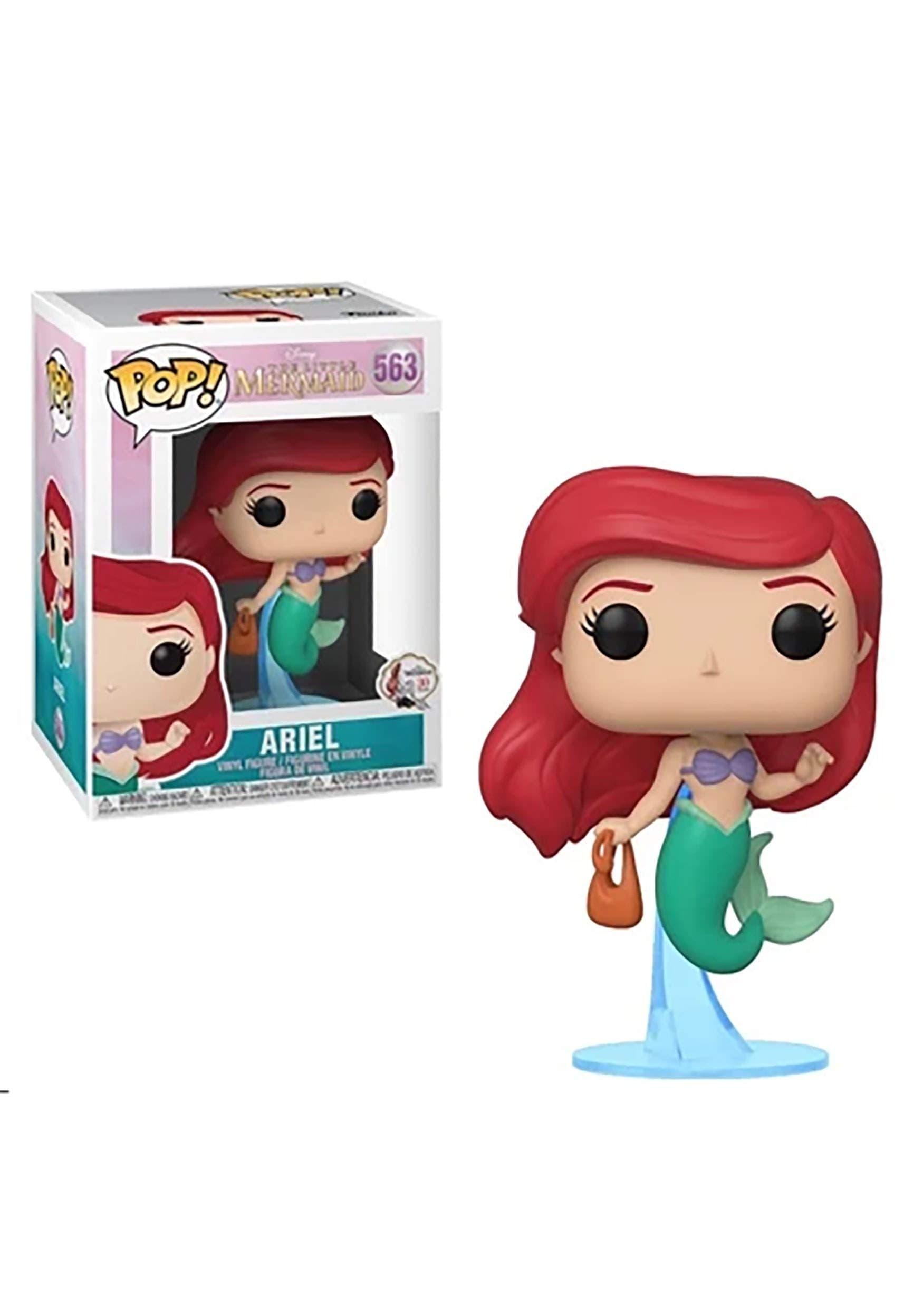 Pop! Disney: Little Mermaid-Ariel with Bag, Action Figure - 40102
