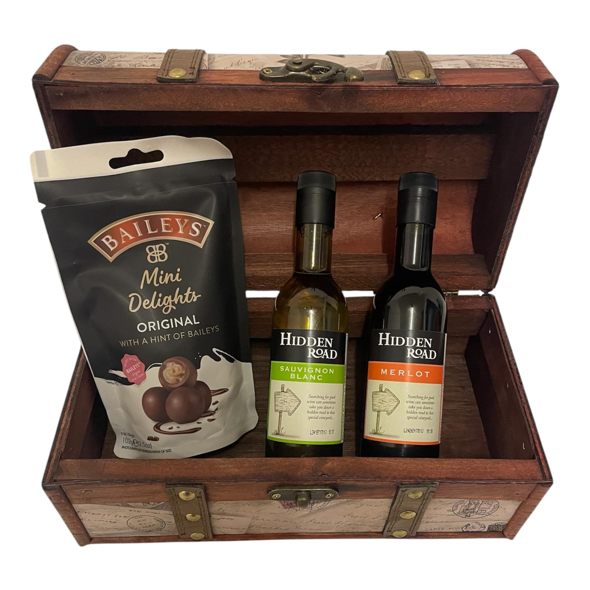 350ml Baileys Lovers Chocolate Gift Hamper Presented in a Beautiful Decorative Gift Box - Ideas for Christmas, Birthday, Anniversary, Business, Corporate and Congratulations