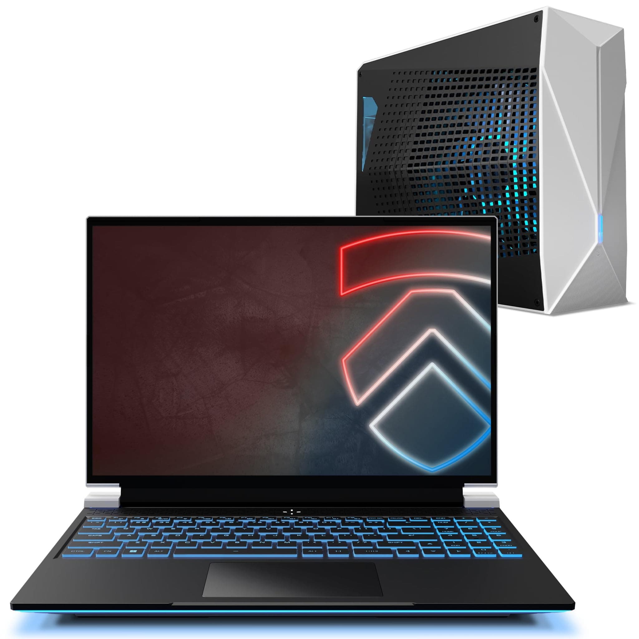 Eluktronics Prometheus XVI G2 RTX 4090 Gaming Laptop: Intel i9-13900HX, 16" 16:10 240Hz QHD 500-Nit Display, 2TB PCIe Gen 4 SSD, 64GB DDR5 RAM, White LPP G2 Liquid Cooling, Ultimate Performance PC