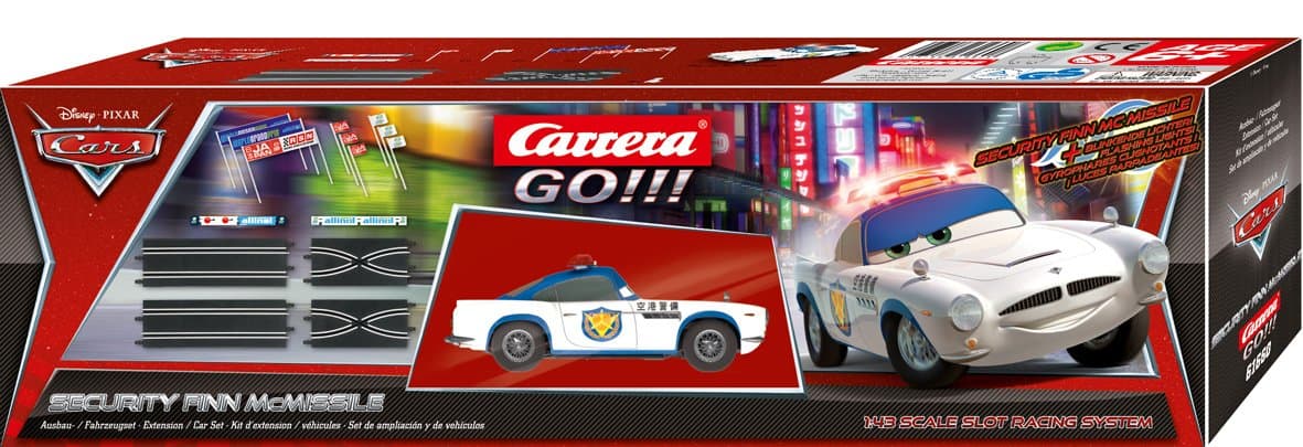 Carrera GO!!! Cars 2 Extension Car Set Sec. Finn McMissile