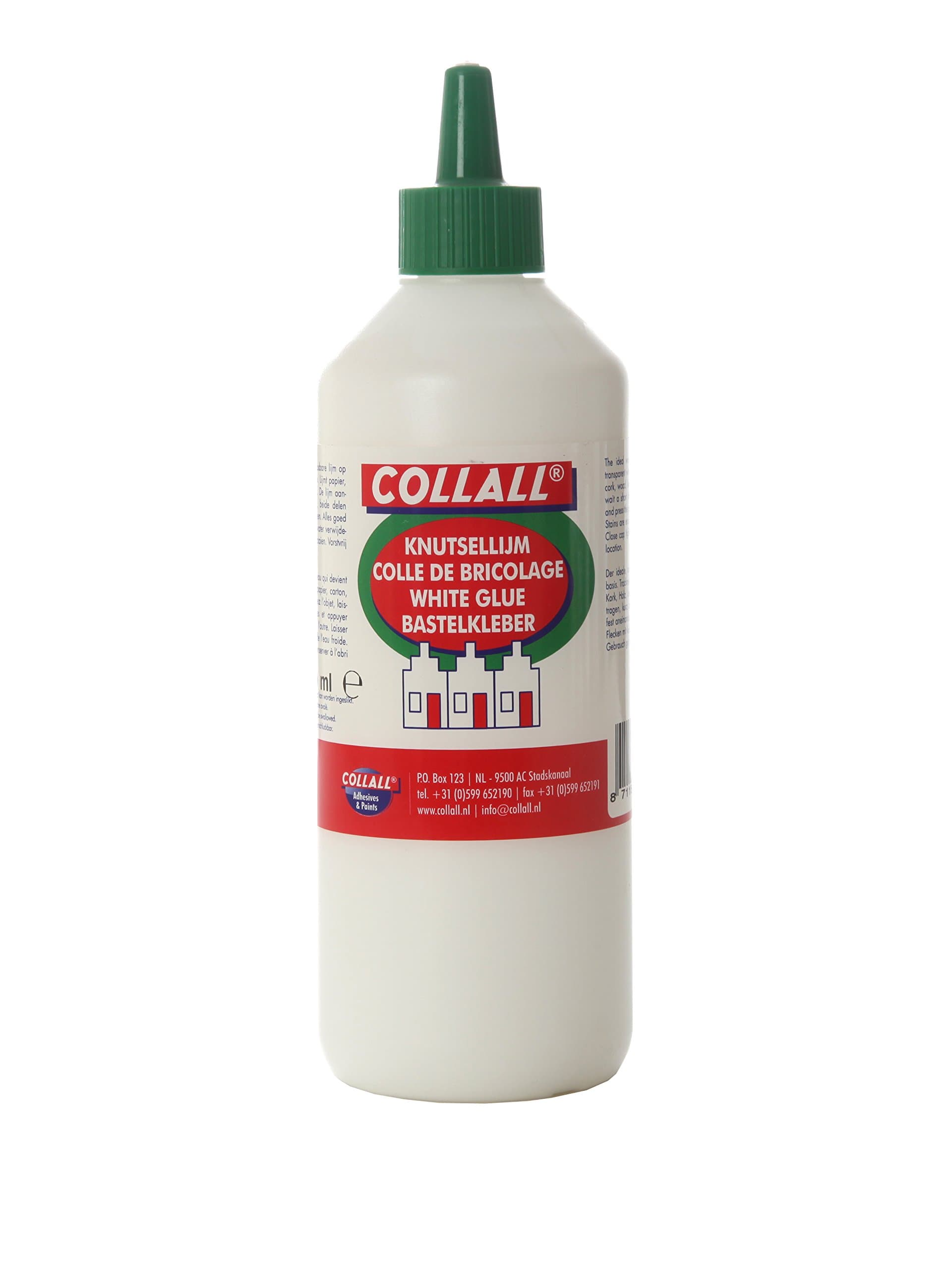 PVA Whiteglue (Without Solvent) -500ml, White, 21.1 x 6.1 x 6.1 cm