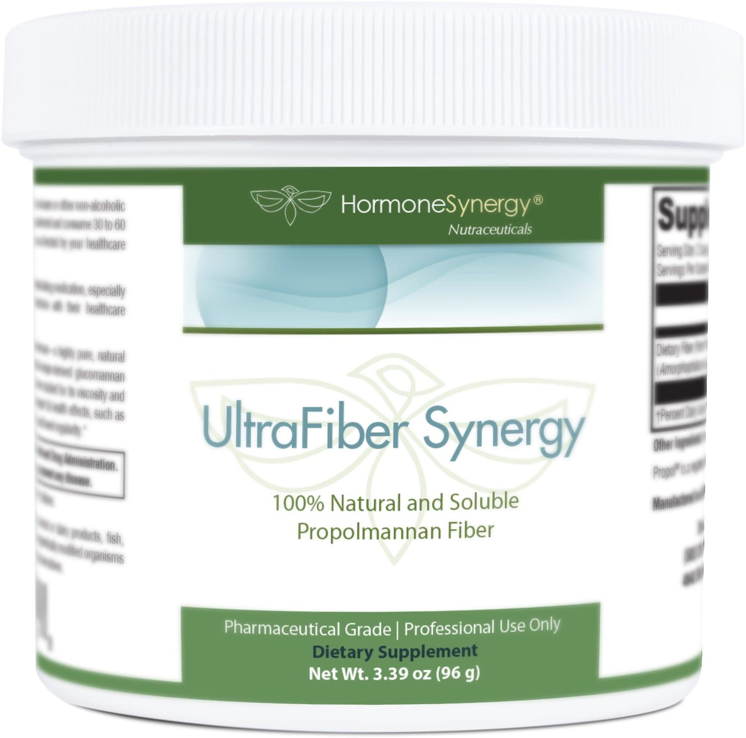 Ultra Fiber Synergy | 100% Natural and Soluble Propolmannan Fiber | 30 Servings