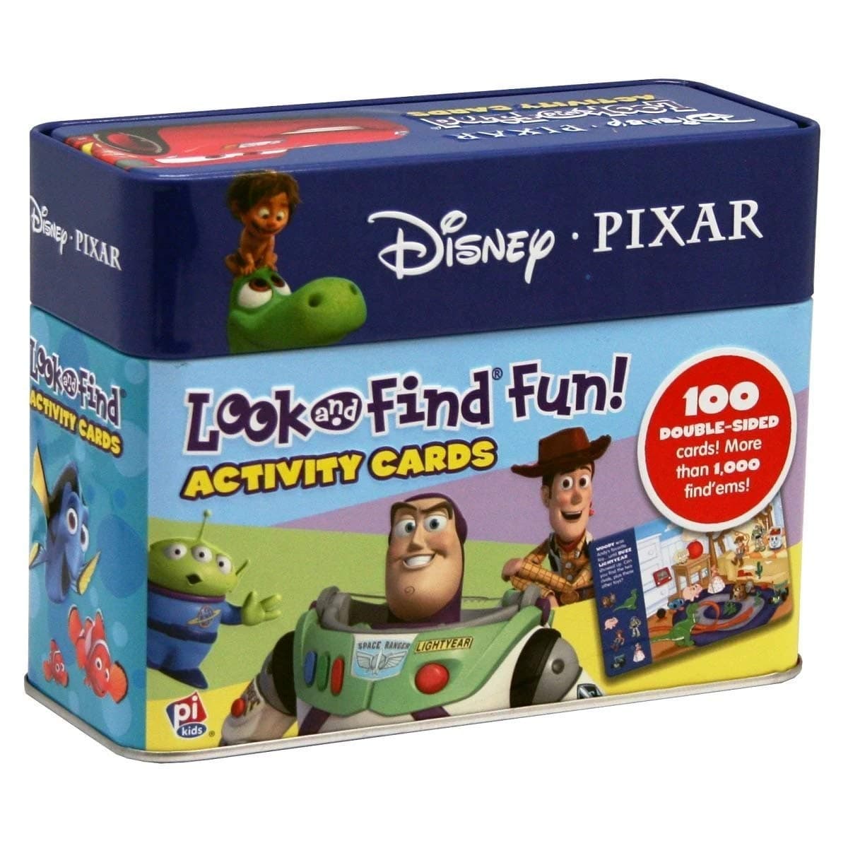 Disney Pixar - Toy Story, Finding Dory, and more! Look and Find Activity Card Tin - PI Kids Paperback – Picture Book, June 1, 2017