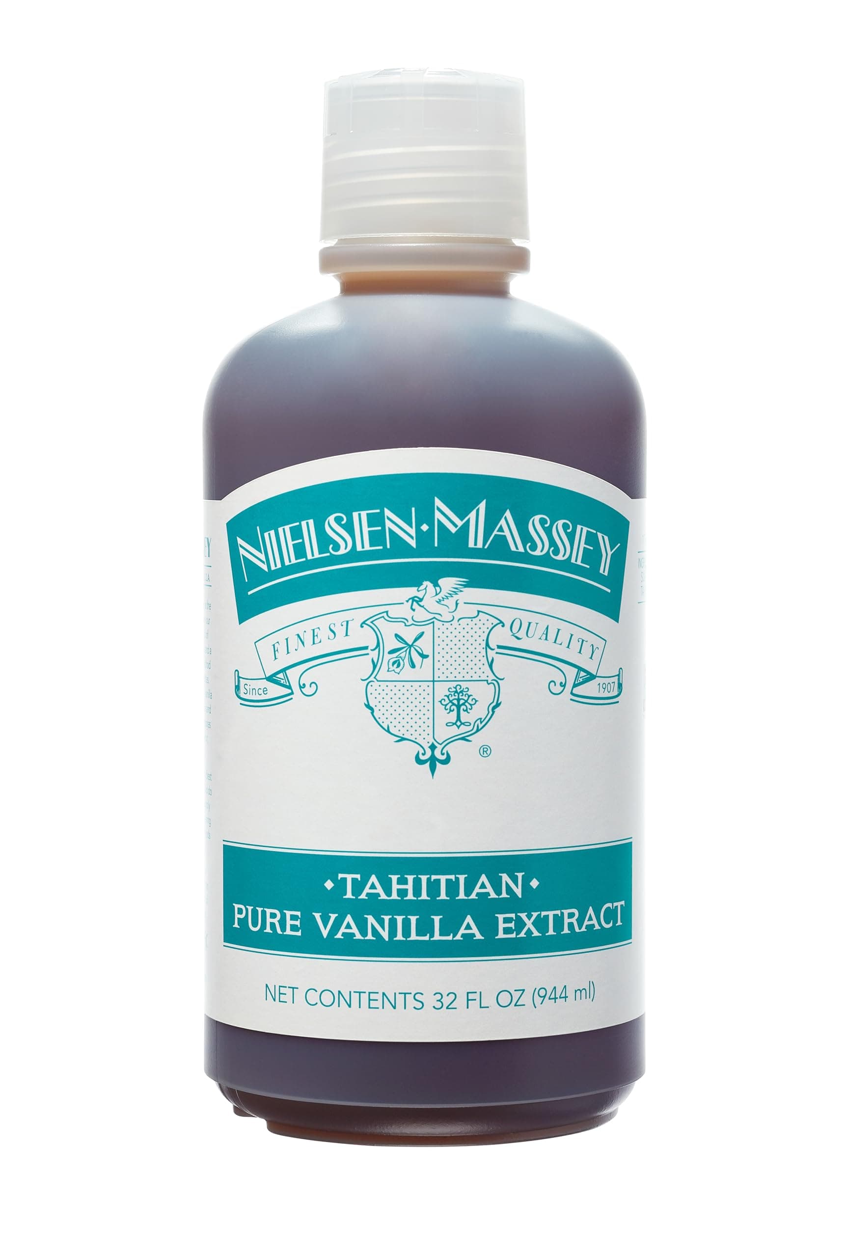 Nielsen-Massey Tahitian Pure Vanilla Extract for Baking and Cooking, 32 Ounce Bottle