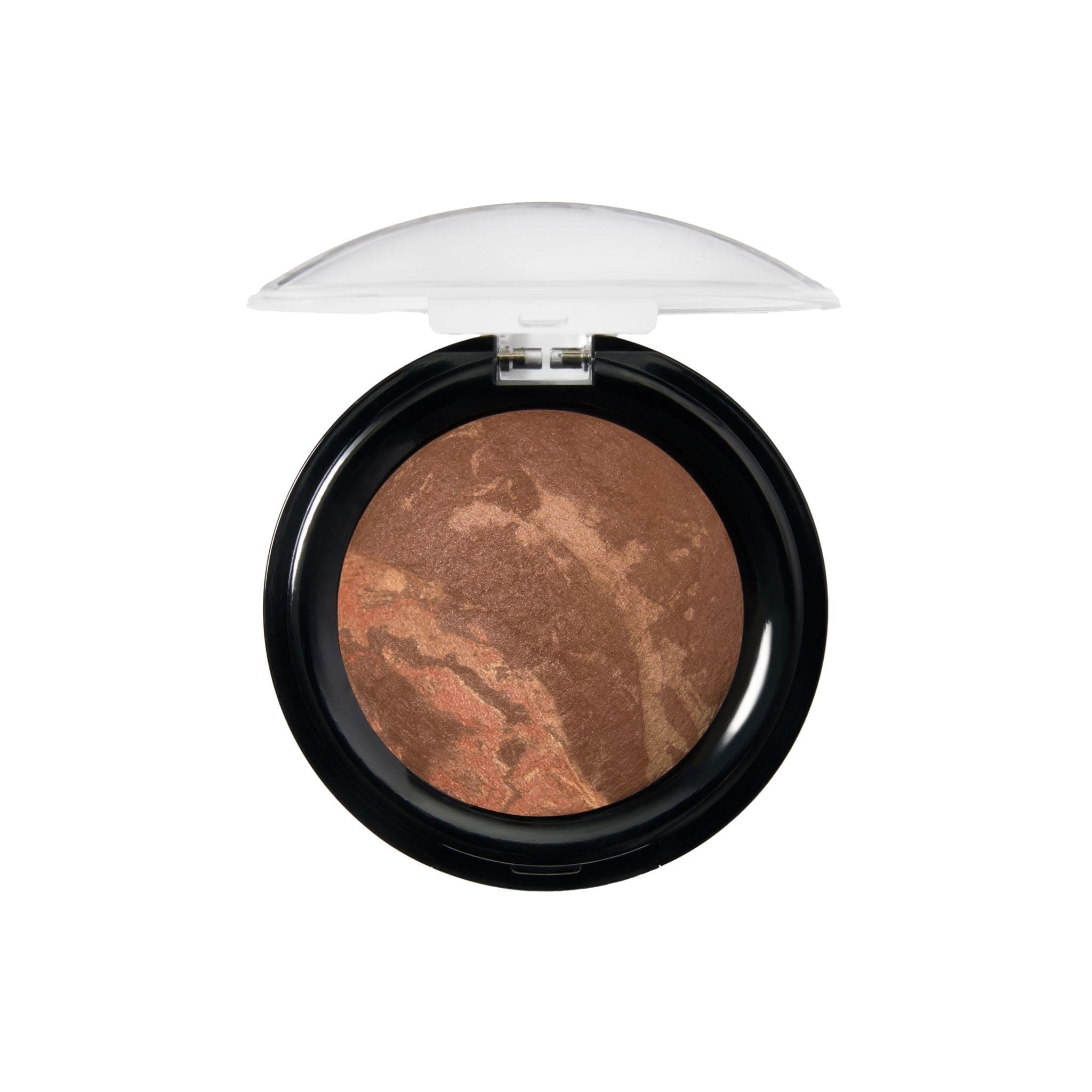 LAURA GELLER Baked Balance-n-Brighten Colour Correcting Powder Foundation (Deep baked to go) Travel Size Buildable Light to Medium Coverage Baked Foundation, Demi-Matte Finish