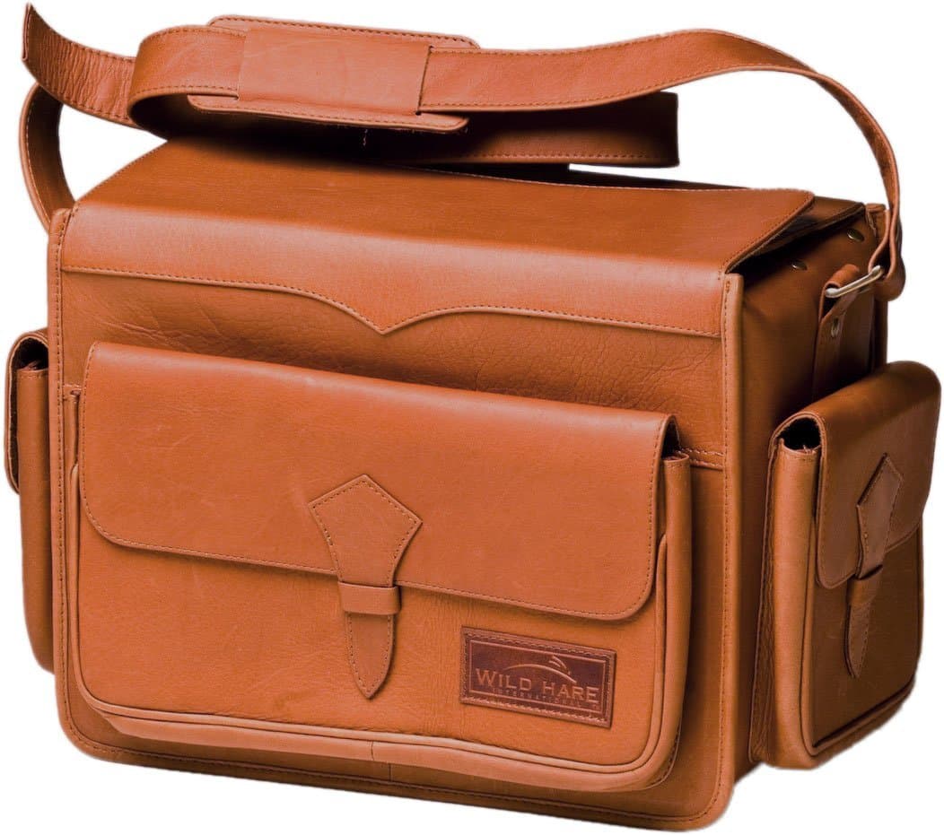 Wild Hare Shooting Gear Leather Range Bag