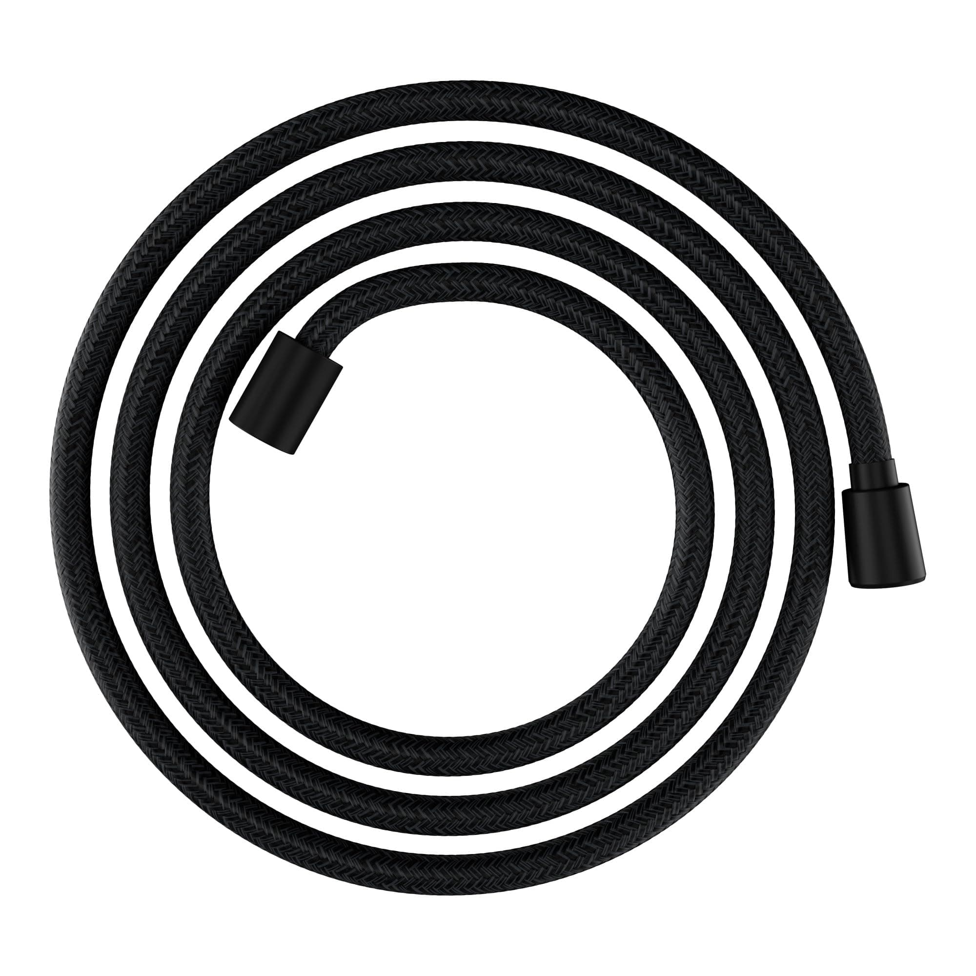 28230670 DesignFlex Textile Matte Black Handshower Hose, 80-inch