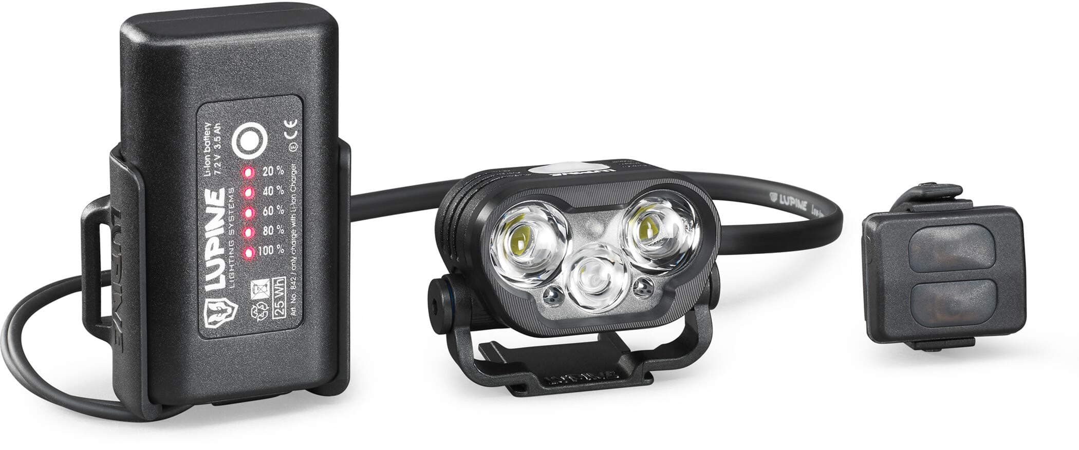 LupineLighting Systems Blika R4 SmartCore 2100 Lumen Helmet Light System