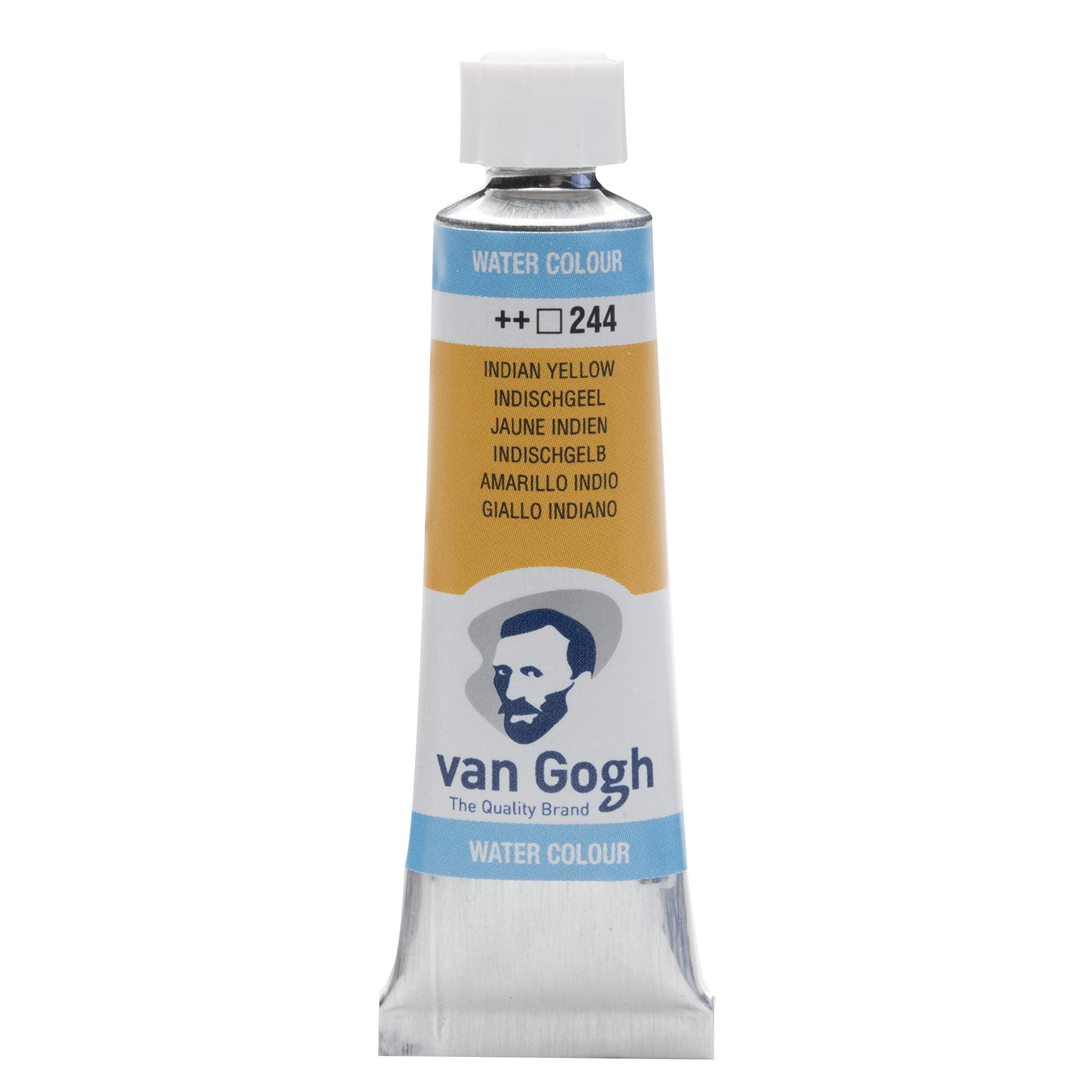 Van Gogh Watercolor Paint, 10ml Tube, Indian Yellow 244