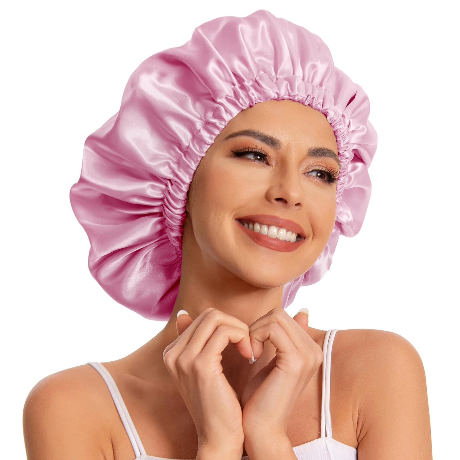 Satin Bonnet Silk Bonnet Hair Bonnet for Sleeping Satin Bonnet for Natural Hair Bonnets for Women Silk Bonnet for Natural Hair