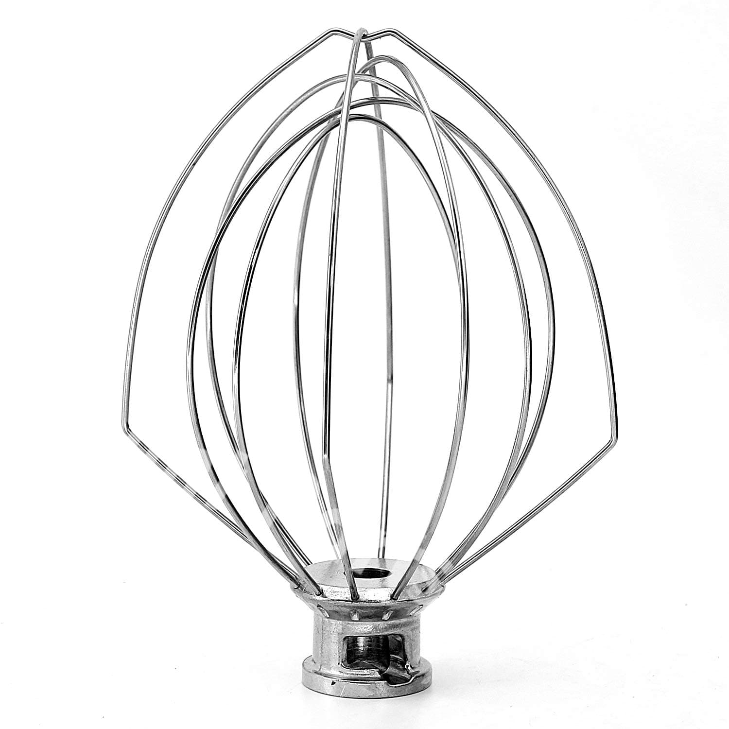 K5AWW Kitchenaid Whisk Replacement 7.25'' For 5 Quart Lift Bowl,6-Wire Whip for KitchenAid Whisk Attachment