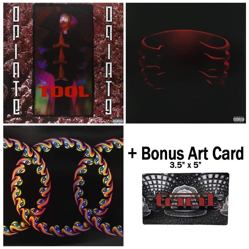 Tool Record Collection - 3 Albums Opiate / Undertow Full Color Holographic Picture Lateralus Art Card