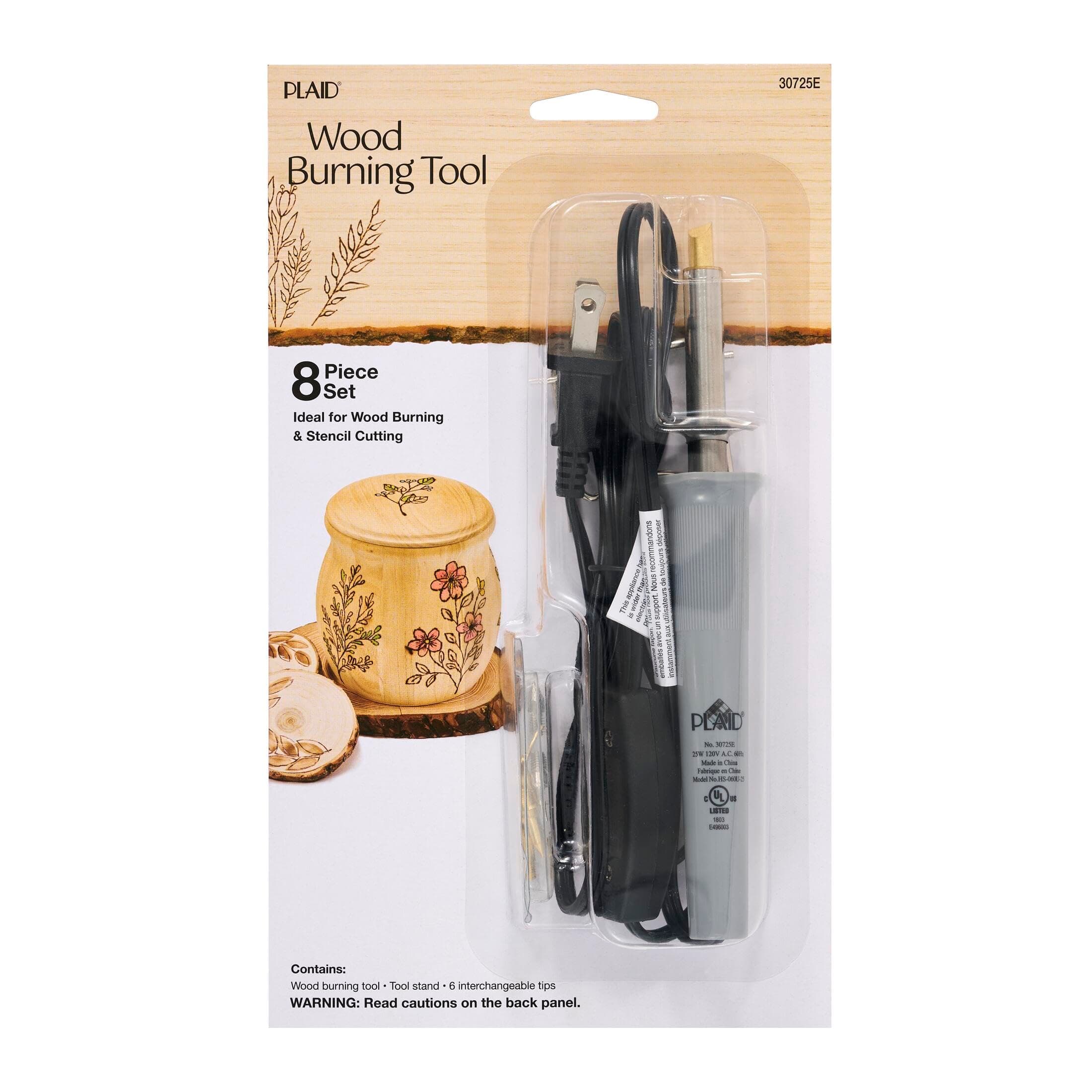 Plaid 2N1 Craft Tool Wood Burner/Stencil Cutter