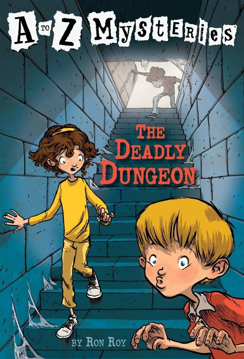 A to Z Mysteries: The Deadly Dungeon (A Stepping Stone Book(TM))