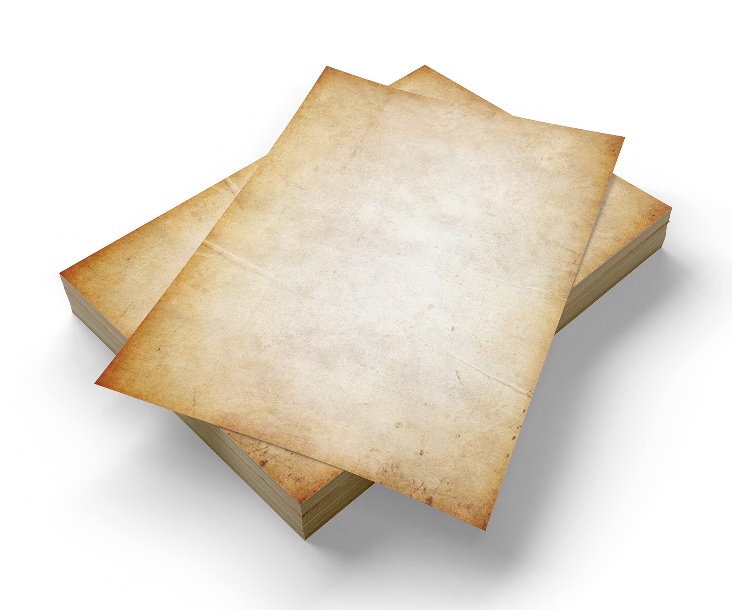 Prestige Premium Parchment Design Paper Old Look Paper - A4 Size - 120gsm - 100 Sheets