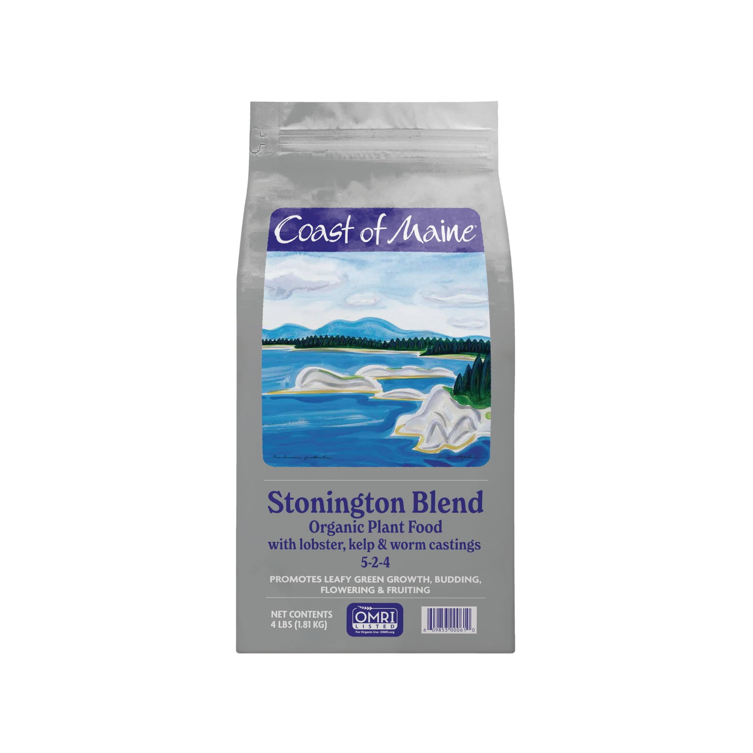 Coast of Maine Stonington Lobster & Kelp Plant Food, Organic Granular Fertilizer