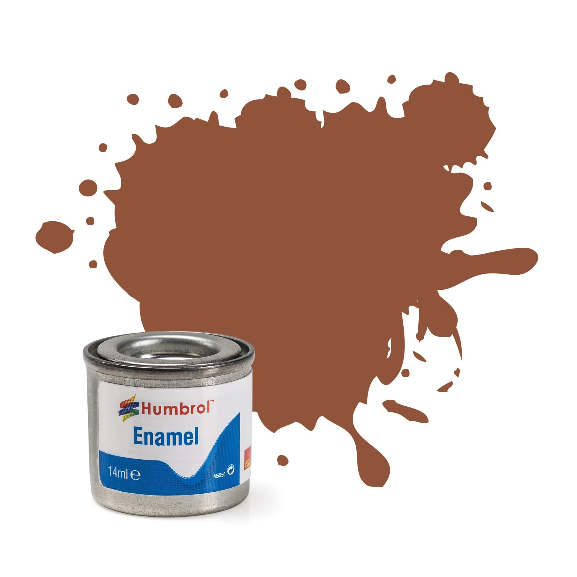 Humbrol AA0775 70 Brick Red Matt - 14ml Enamel Paint Enamel Tins