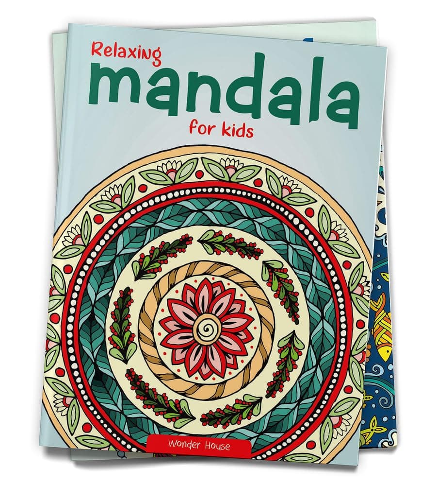 Relaxing Mandala For Kids: Coloring Book To Improve Concentration And Relaxation