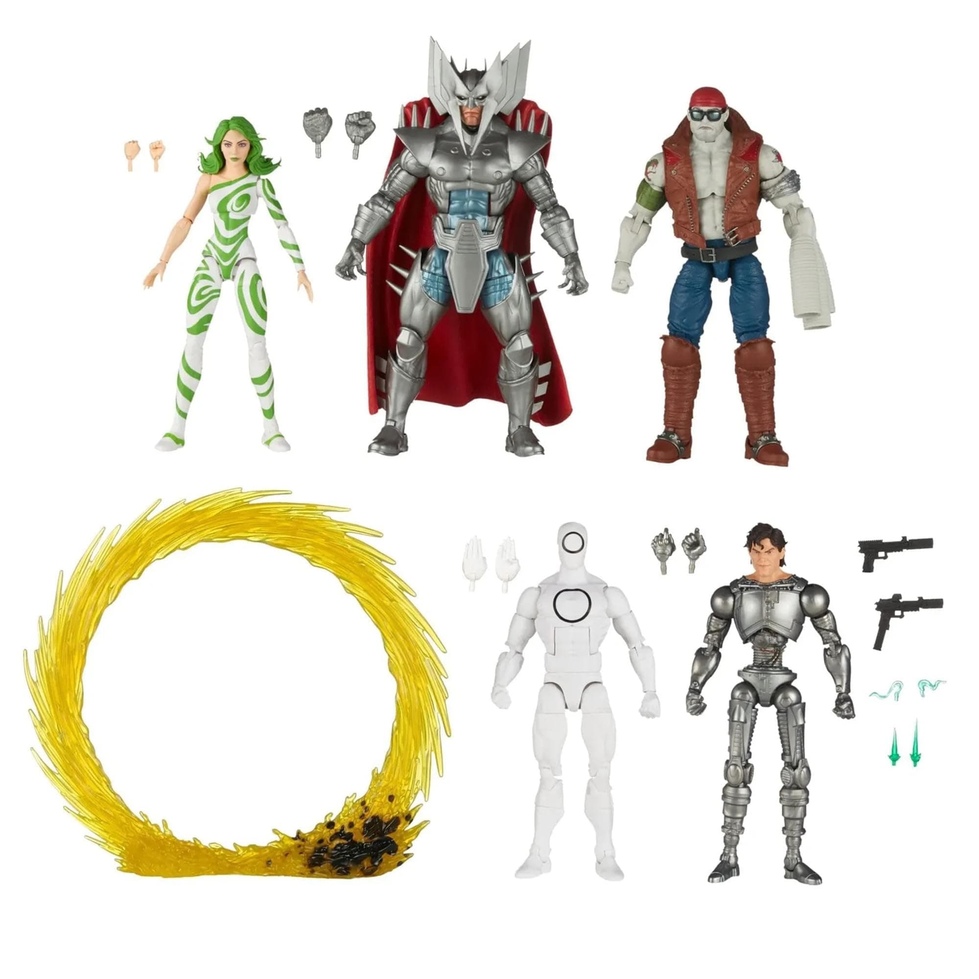 Hasbro Legends Series: X-Men Villains, 60th Anniversary Action Figure Set, 6 inch Action Figures,Multicolor