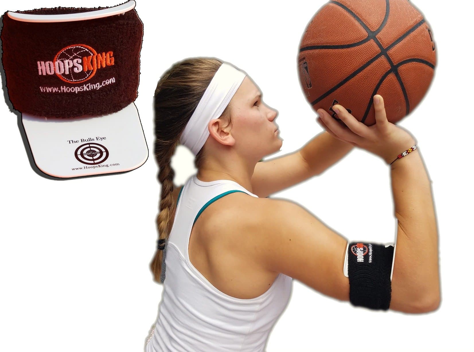 Bulls Eye Basketball Shooting Aid for Perfect Form