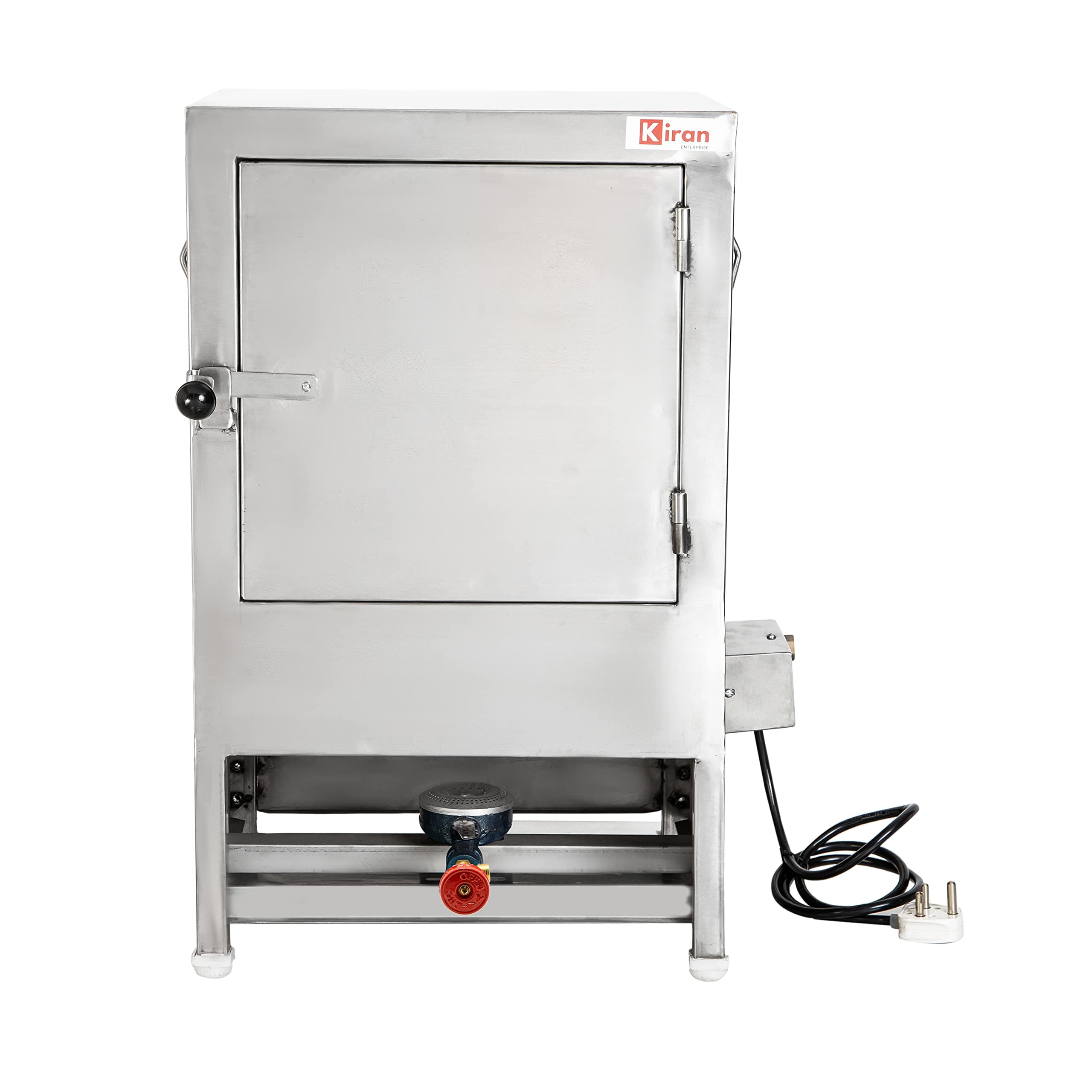 Kiran Commercial Commercial Stainless Steel Idli Steamer | Heavy Duty Gas & Electric Compatible Idli Maker Machine | High Capacity Idli Cooker for Restaurant, Catering, Hotel, Mess (54 Idli)