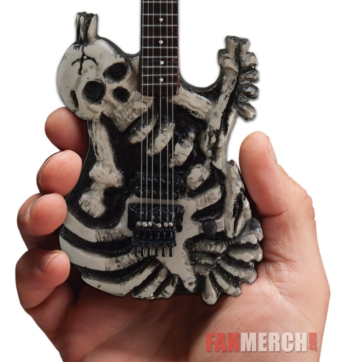 Licensed George Lynch Skull & Bones JFROG Mini Guitar Gift