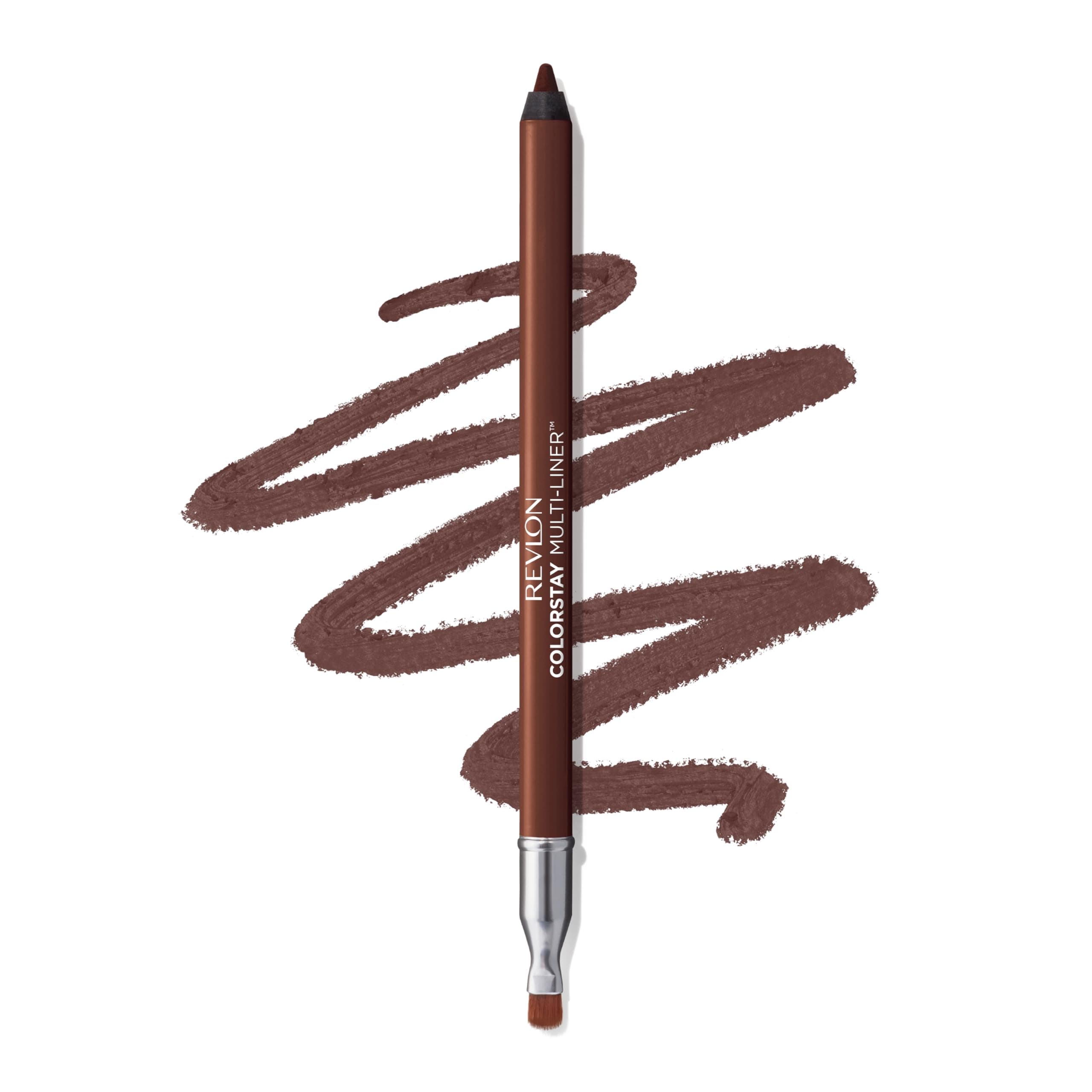 ColorStay Multi-Liner – Lip Liner with Built-In Blending Brush, Transfer-Proof Creamy Gel Pencil for Lips, Eyes & Face, Catalyst