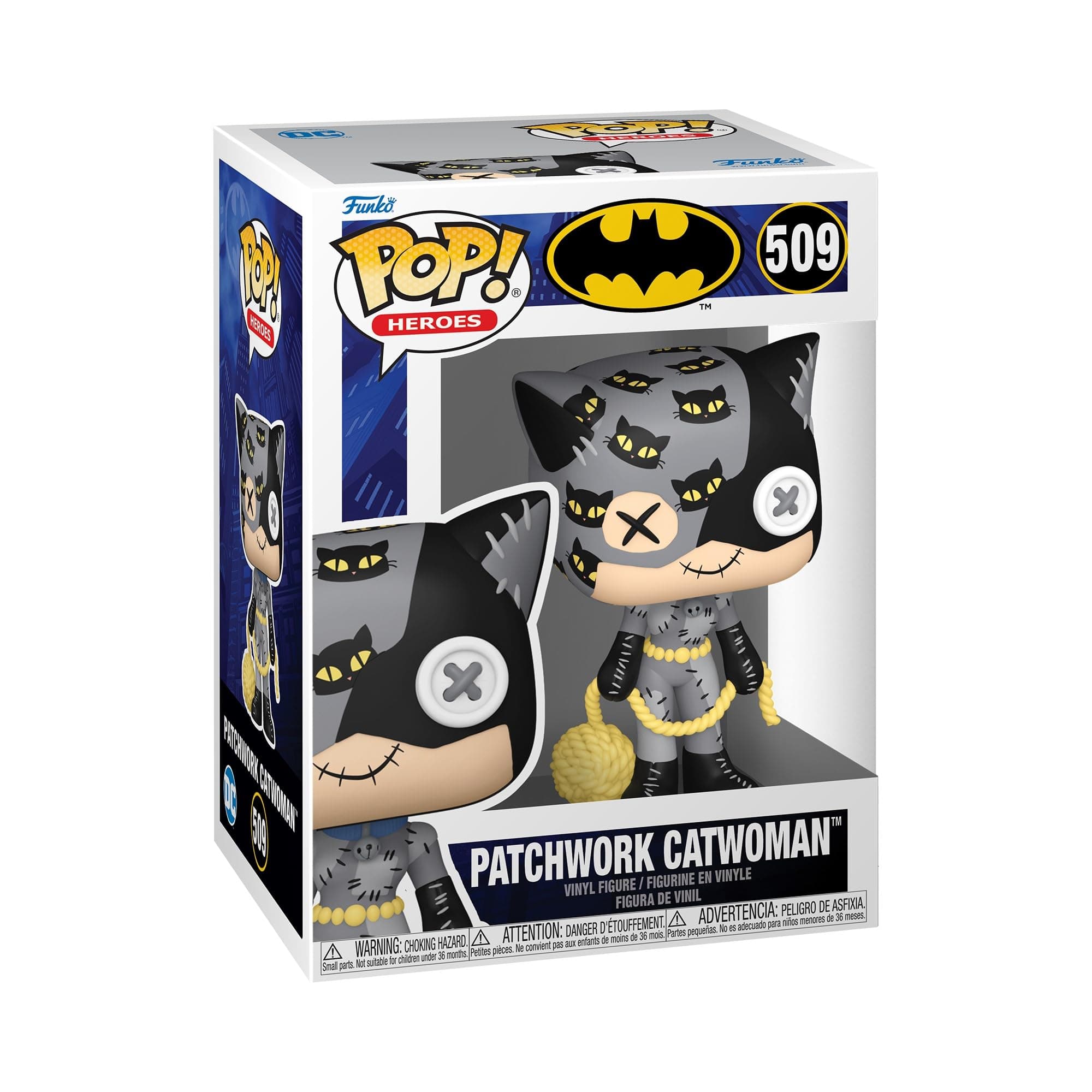 DC Comics Batman Patchwork Catwoman Figure Funko Pop!
