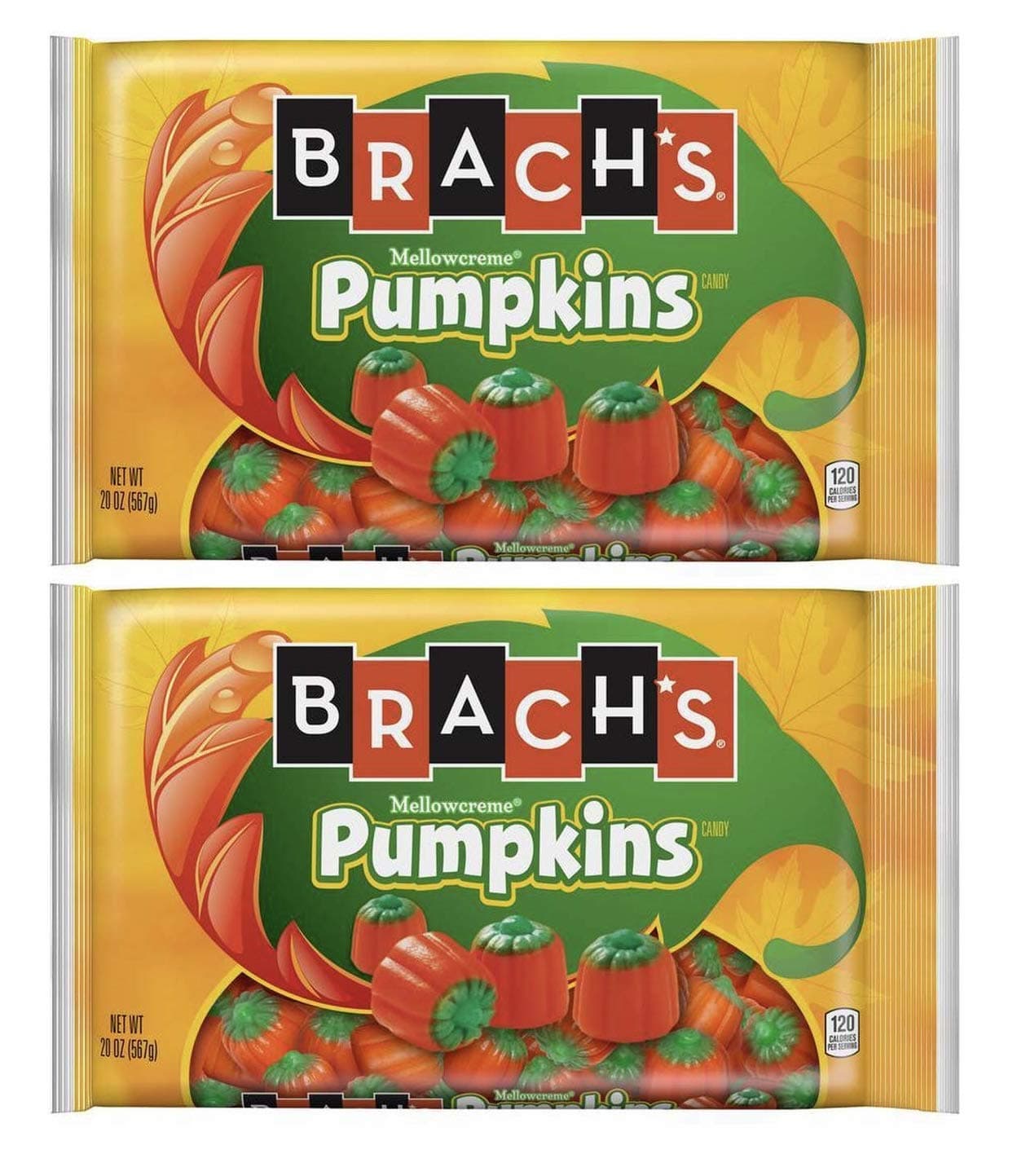 Brachs Mellowcreme Pumpkins, 40oz Total