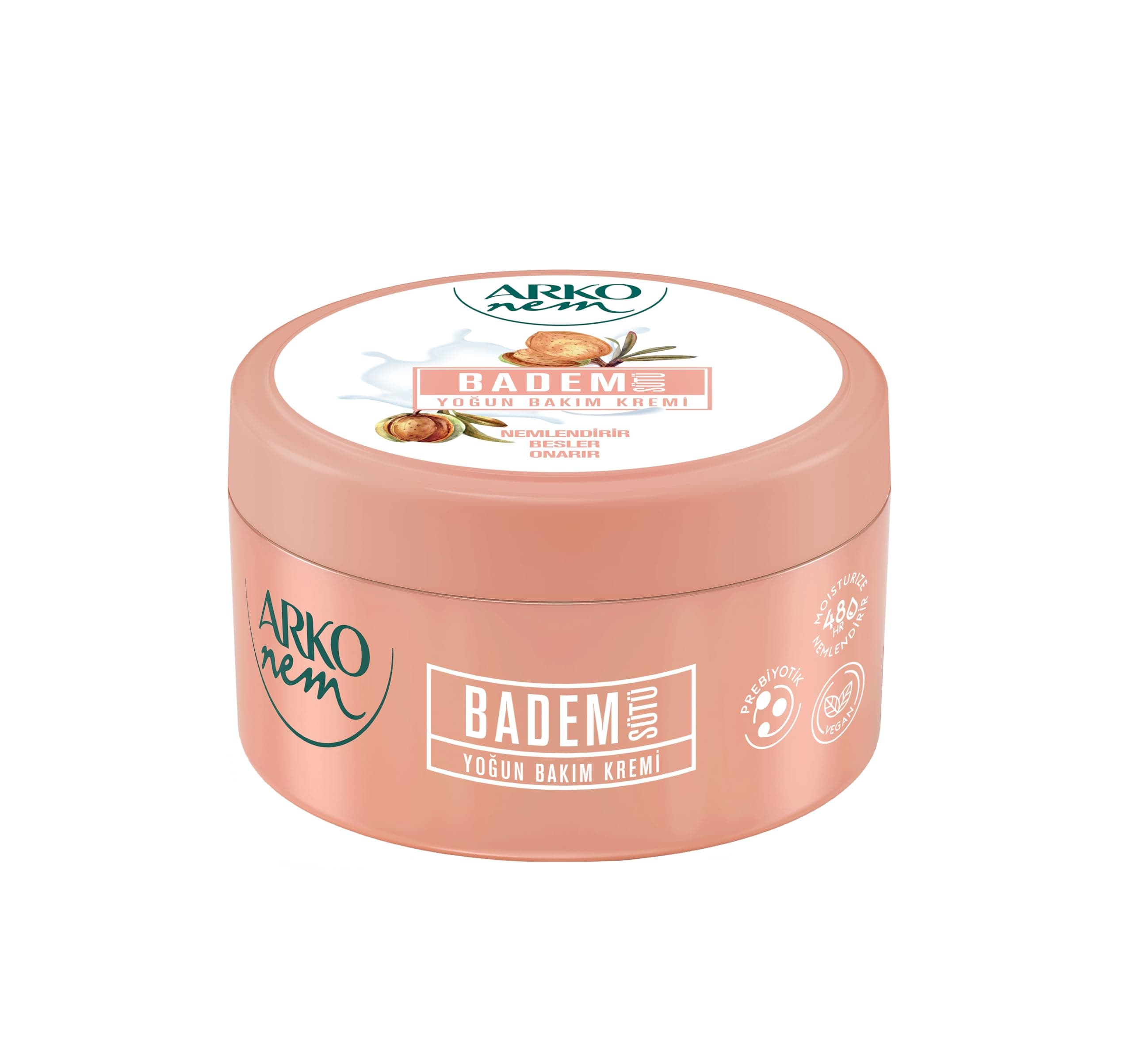 NEM Luxurious Moisturising Cream | Almond Milk Formula | 250Ml Tub | Lightweight Suitable For Daily Use