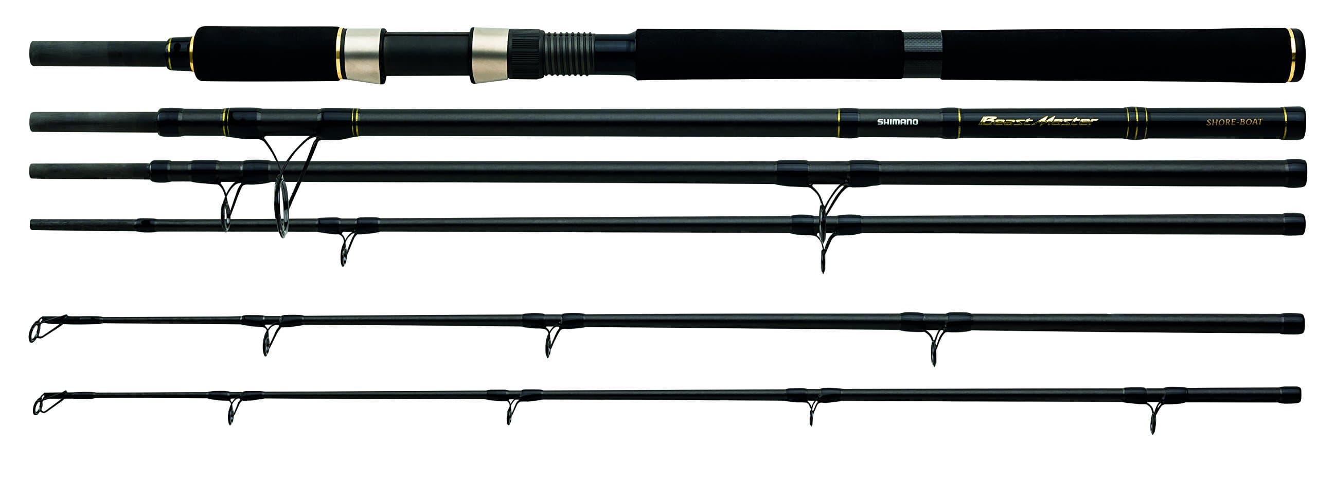 SHIMANO Beastmaster S.T.C. Shore Boat Twin Tip 8 Feet / 10 Feet, Offshore Seafishing Travel Boat Fishing Rod, TBMSHBT3024
