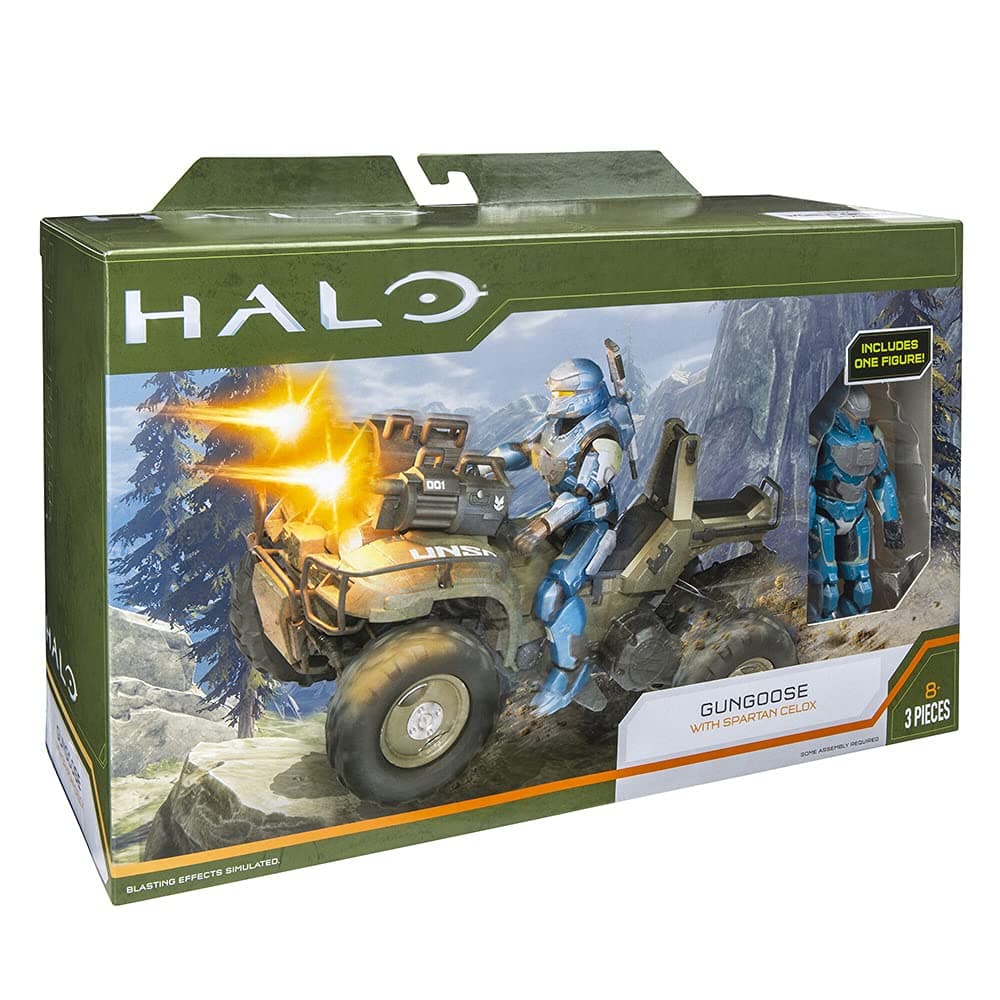 2021 Halo Infinite Series Wave 3 GUNGOOSE with Spartan CELOX 4'' Jazwares,HLW0070