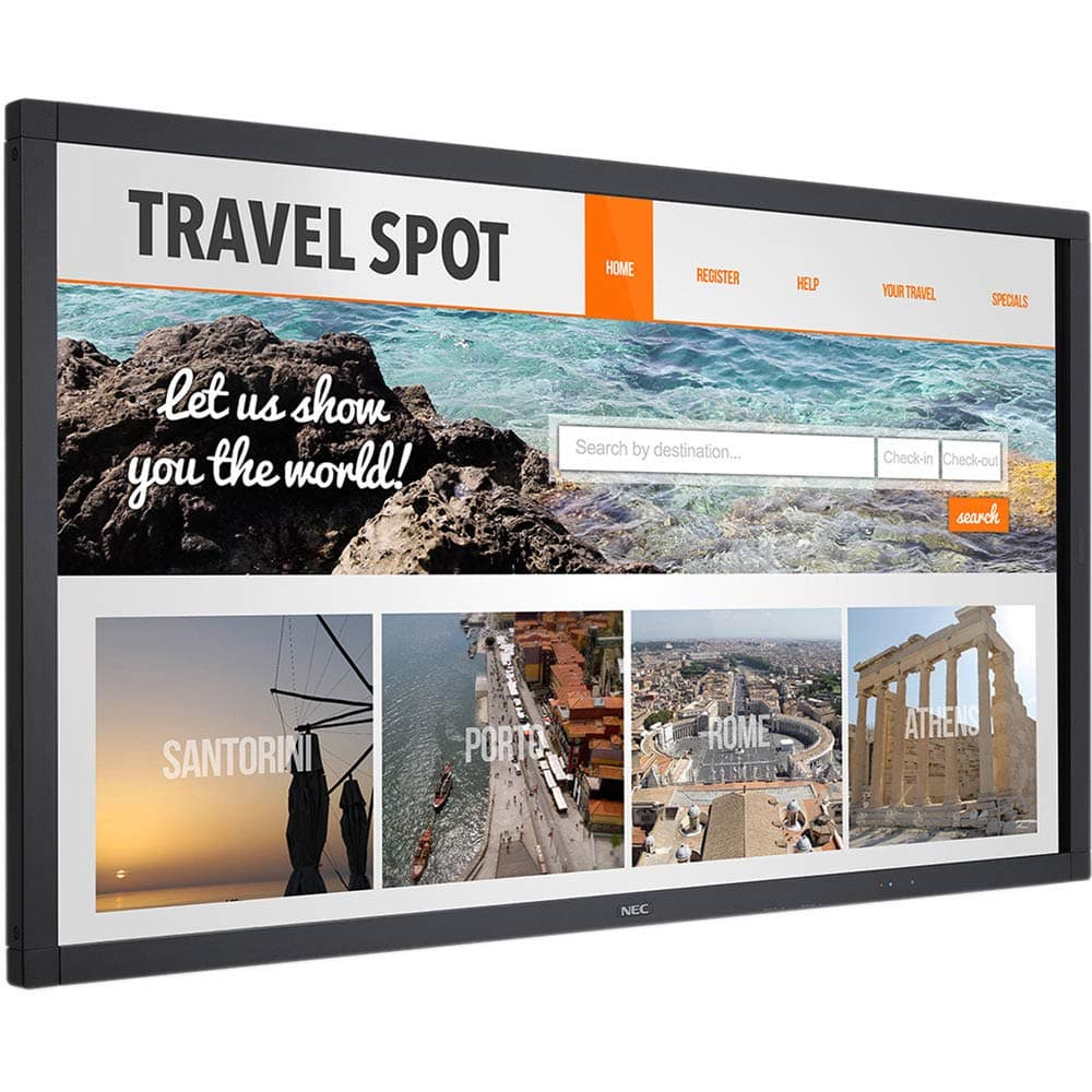 NEC 55" MultiSync V554-T (Infrared Touch) Touch Integrated Large-Screen Display