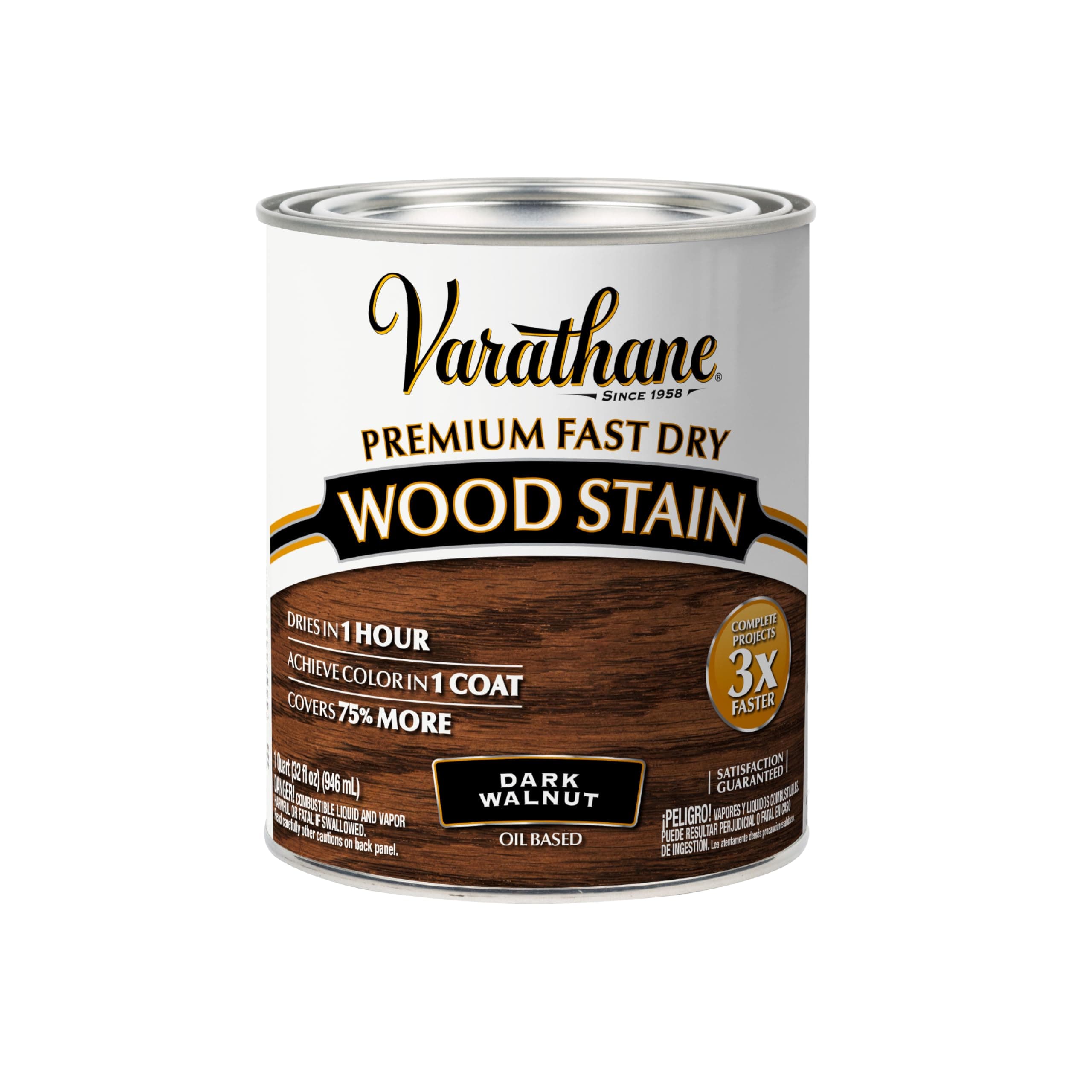 Rust-Oleum Varathane Premium Fast Dry Wood Stain Brown 262006