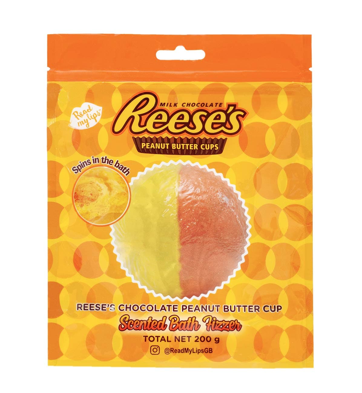 Read My Lips Reese's Scented Bath Fizzer, 200 g