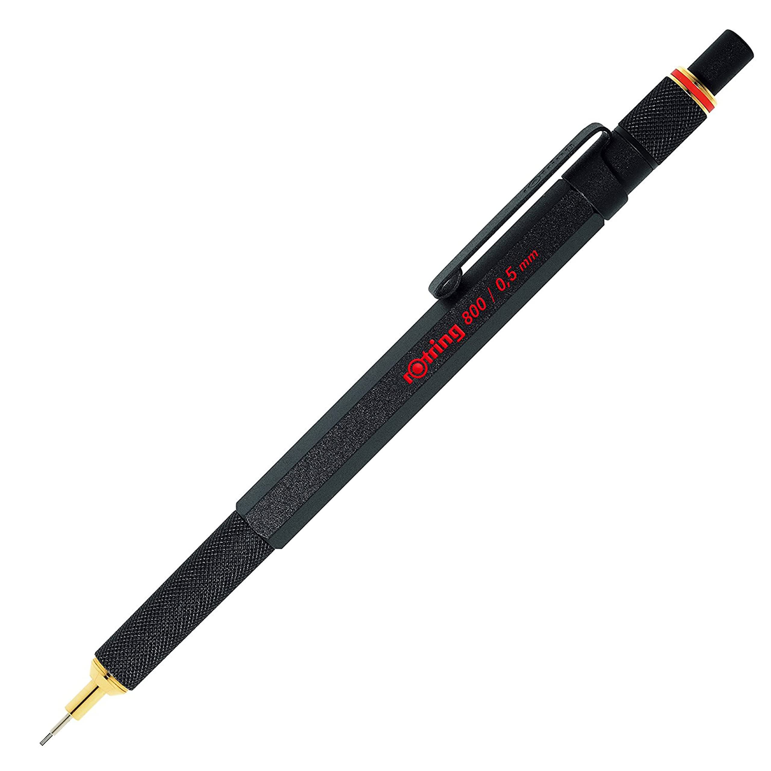 800 Mechanical Pencil | 0.5 mm | Black Metal Barrel