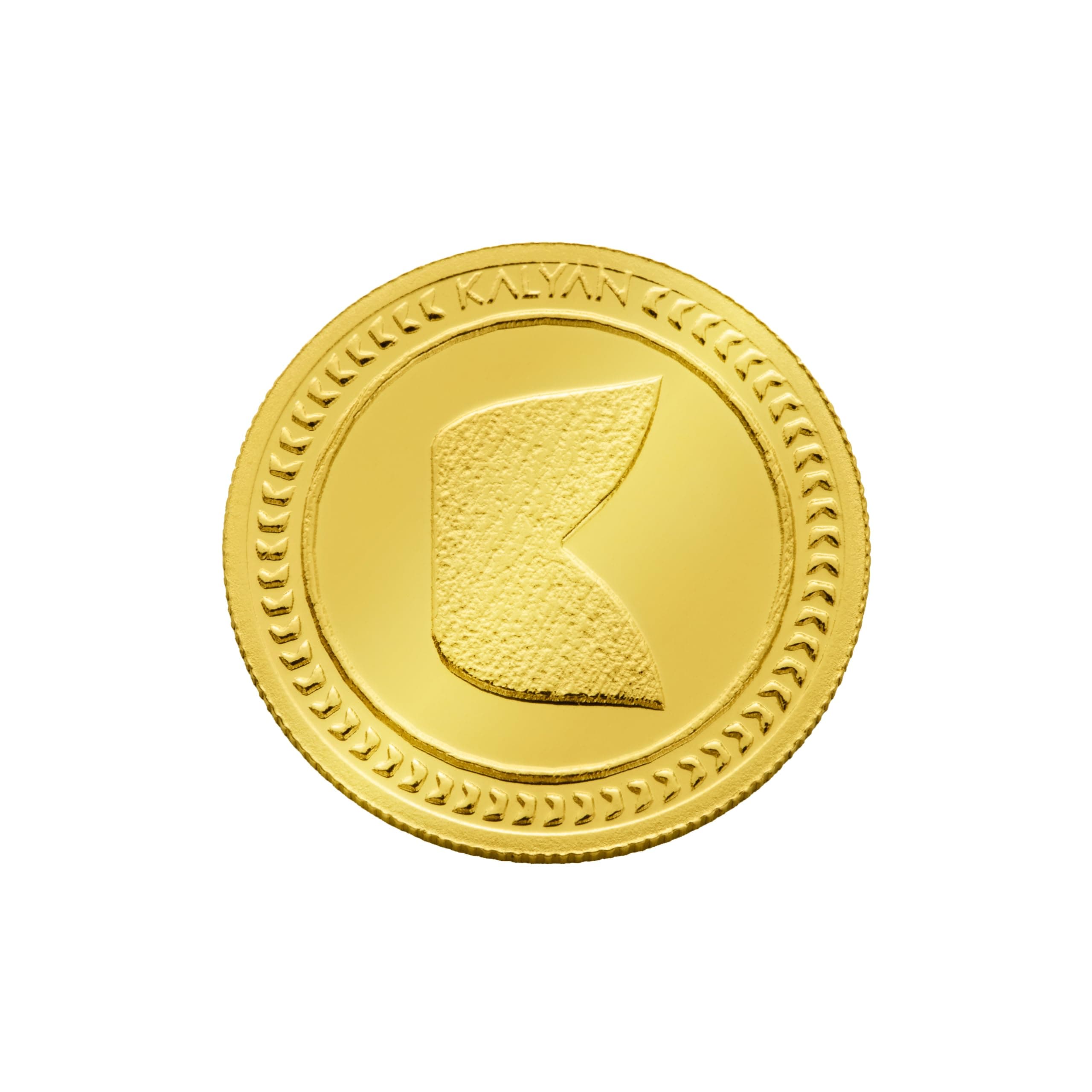 Kalyan Jewelers 10 grams 22K (916) Purity Gold Coins - BIS Hallmarked - Rose