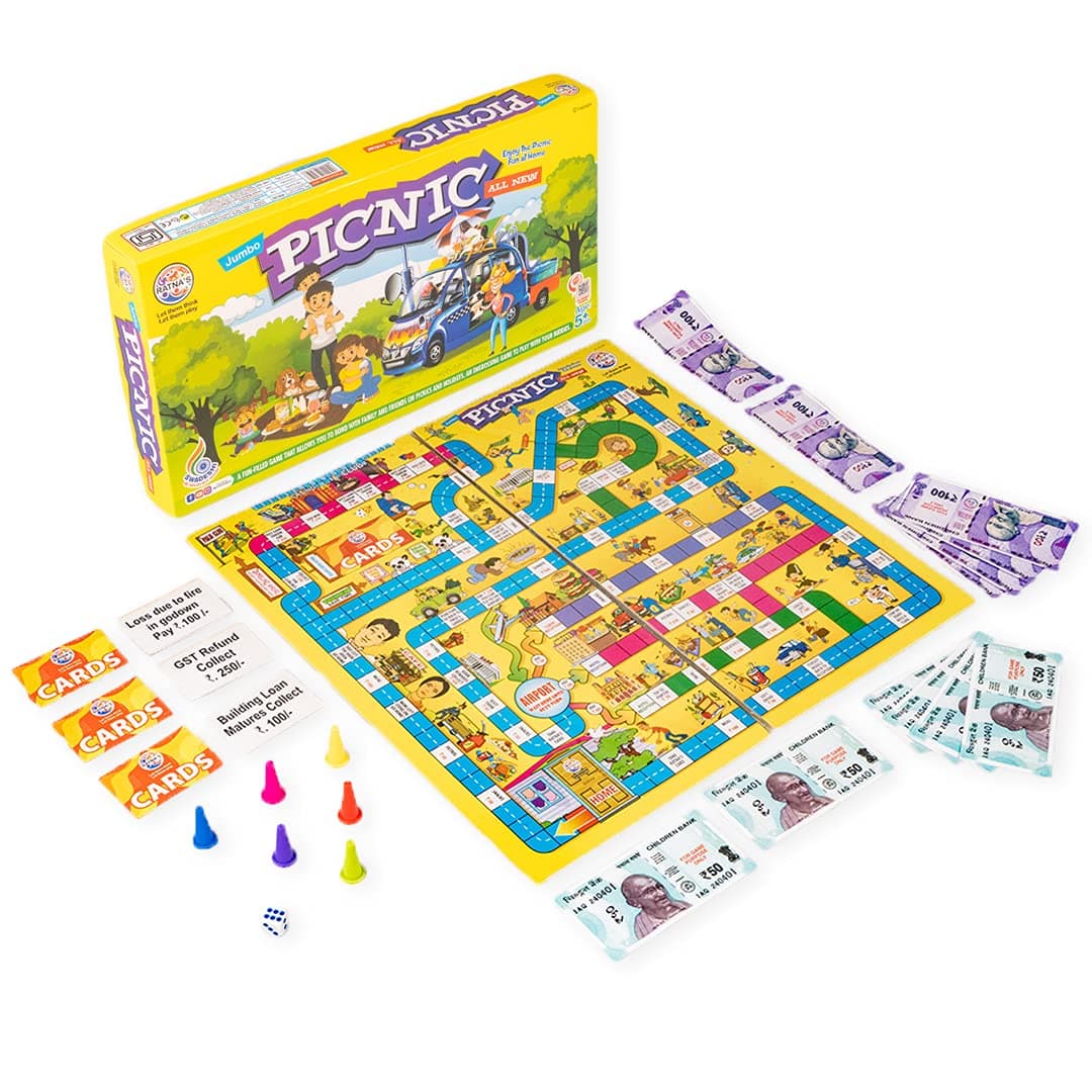 Picnic Board Family Game Big Fun
