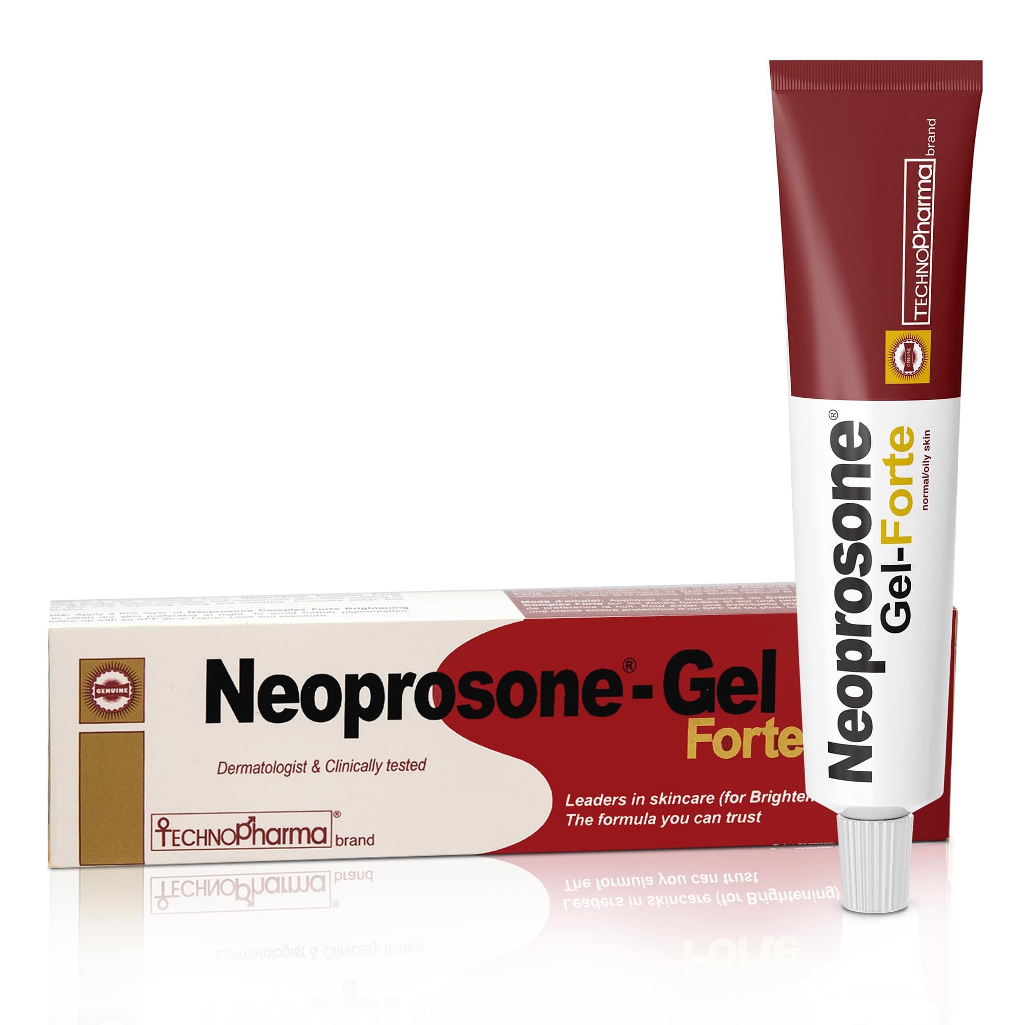 Neoprosone Skin Brightening Gel | 1 Fl Oz / 30g | Brightening Gel for Armpits, Elbows, Knees, Face, Heels | With Alpha Arbutin for All Skin Types