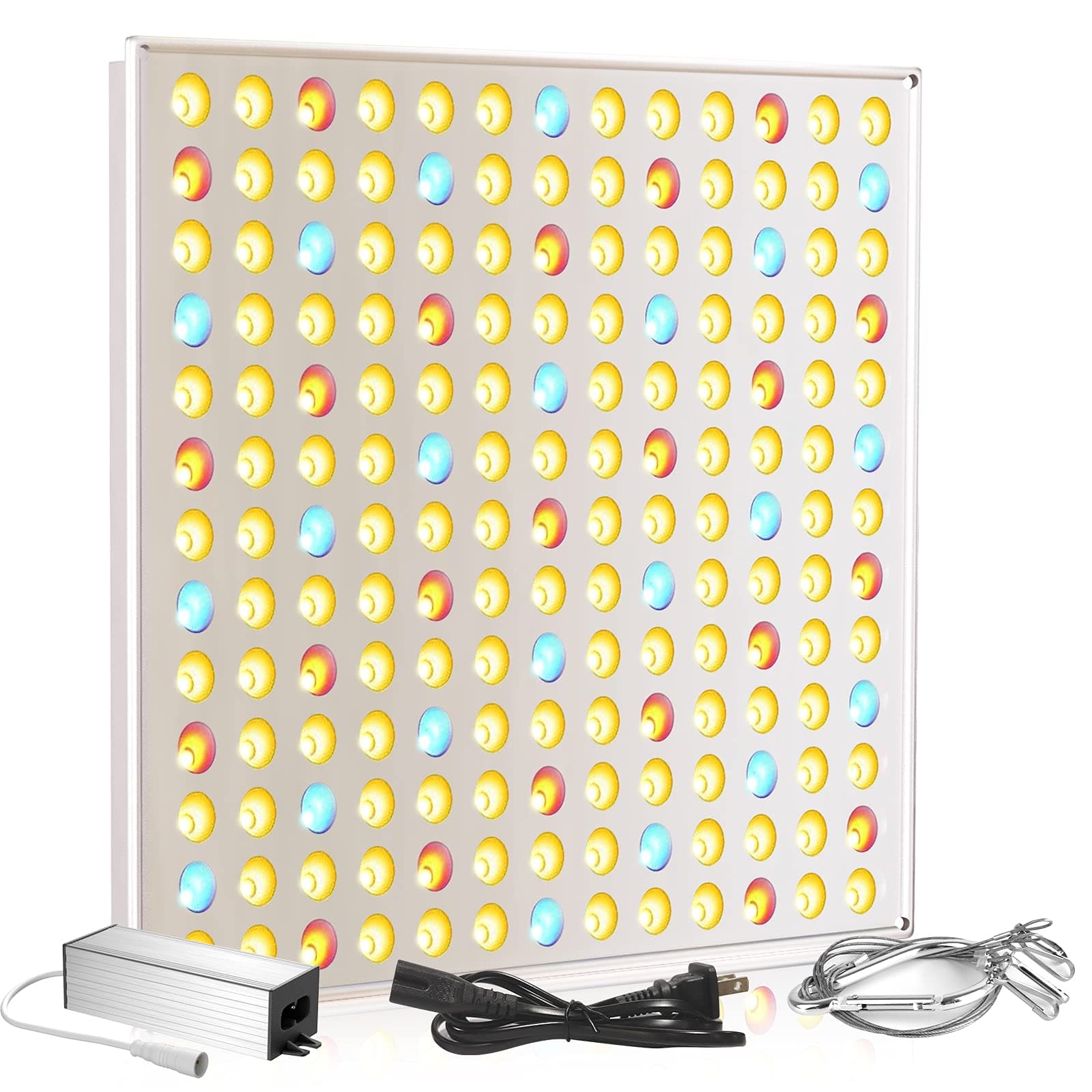 LED Grow Light, Roleadro 75W LED Grow Lights for Indoor Plants Full Spectrum Plant Growing Lamps for Seedling Blooming Fruiting