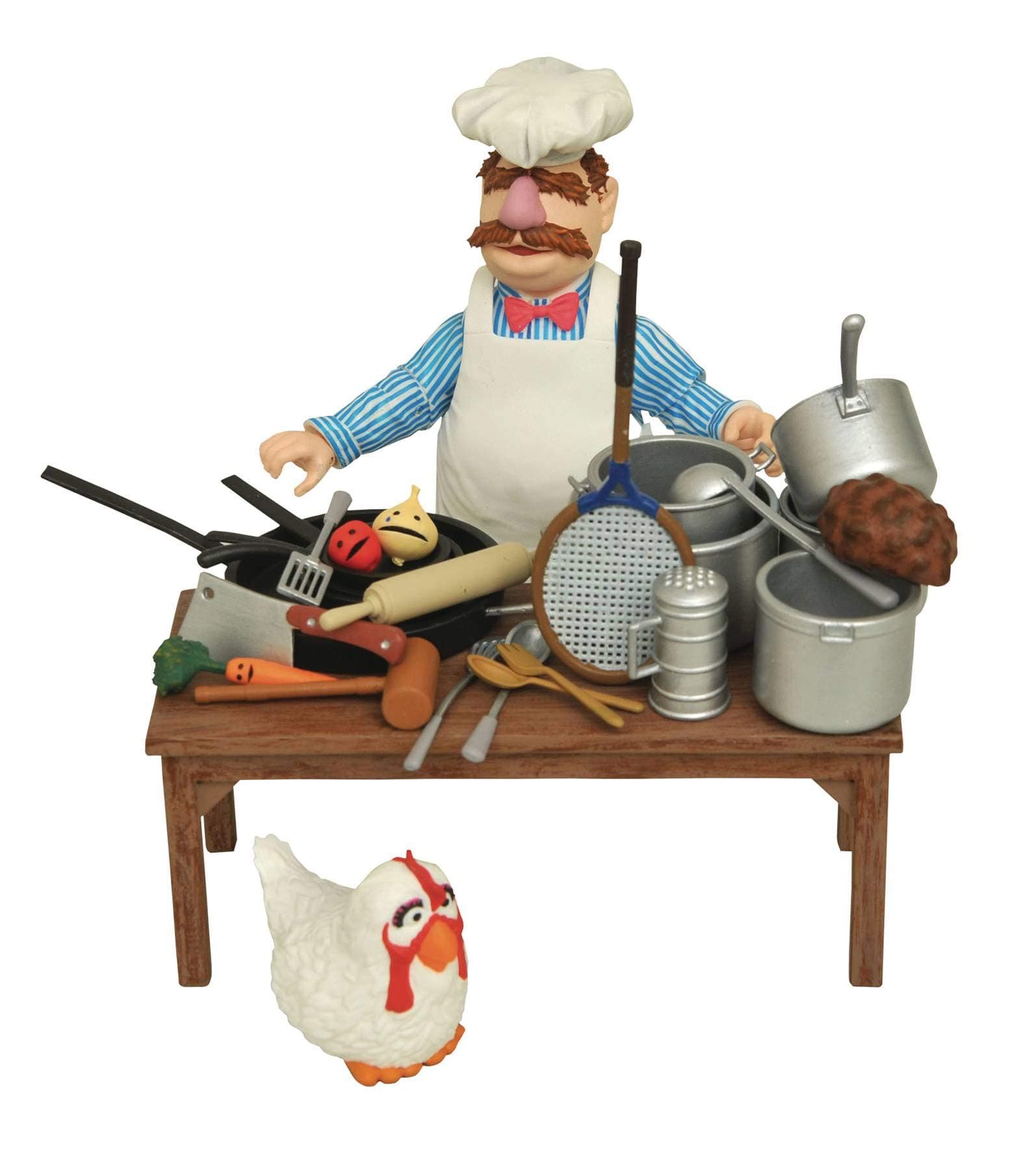 The Muppets Swedish Chef & Food Select Action Figure