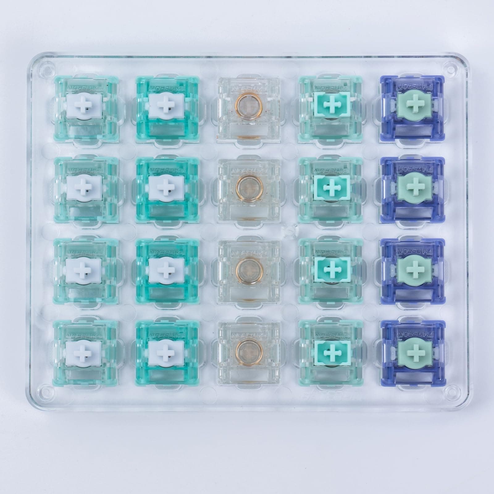 Magnetic Keyboard Switches Tester - Jade Max Pro Genty Gaming Switches for Magnetic Gaming Keyboard (20PCS)