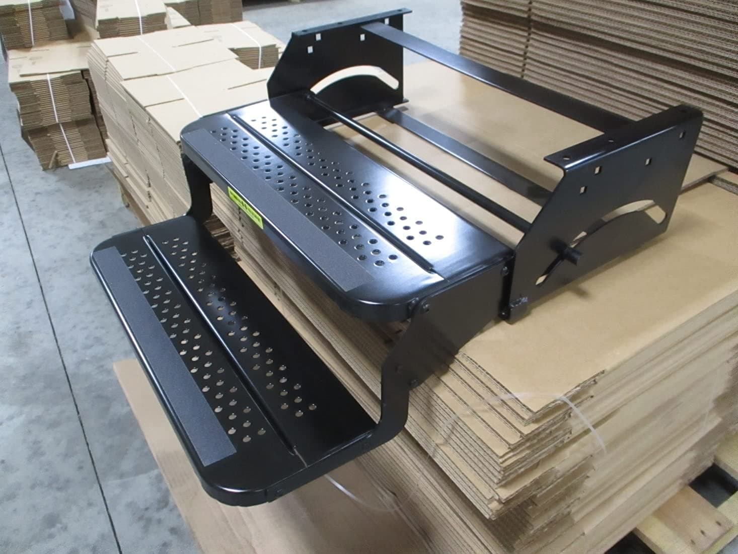 Elkhart Tool RV Motorhome Camper Trailer 24" Double Step / 15" Drop/Foldaway Entry Step