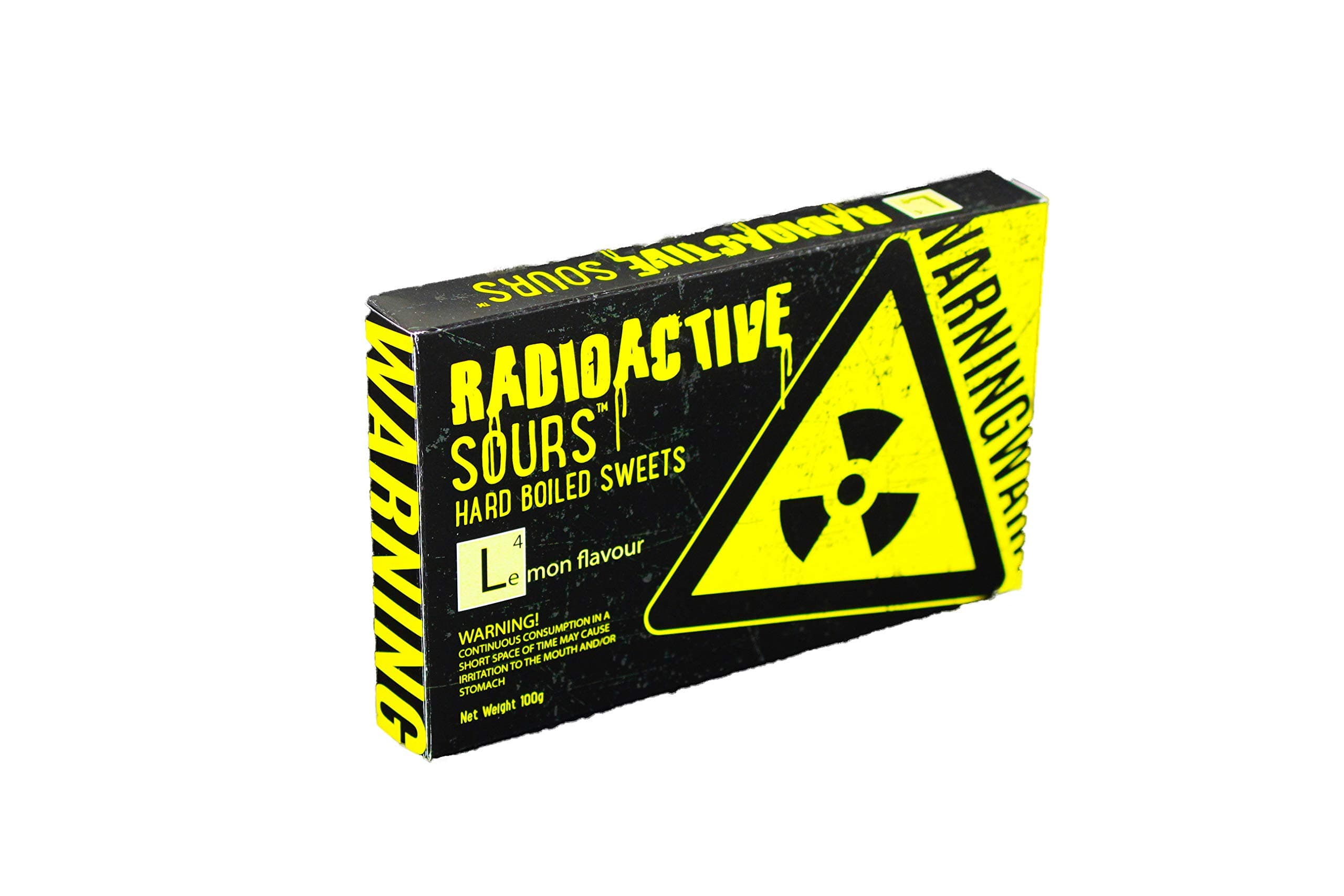 TTK The Treat Kitchen Radioactive Sours Theatre Box, Lemon, 140 g, Pack of 3