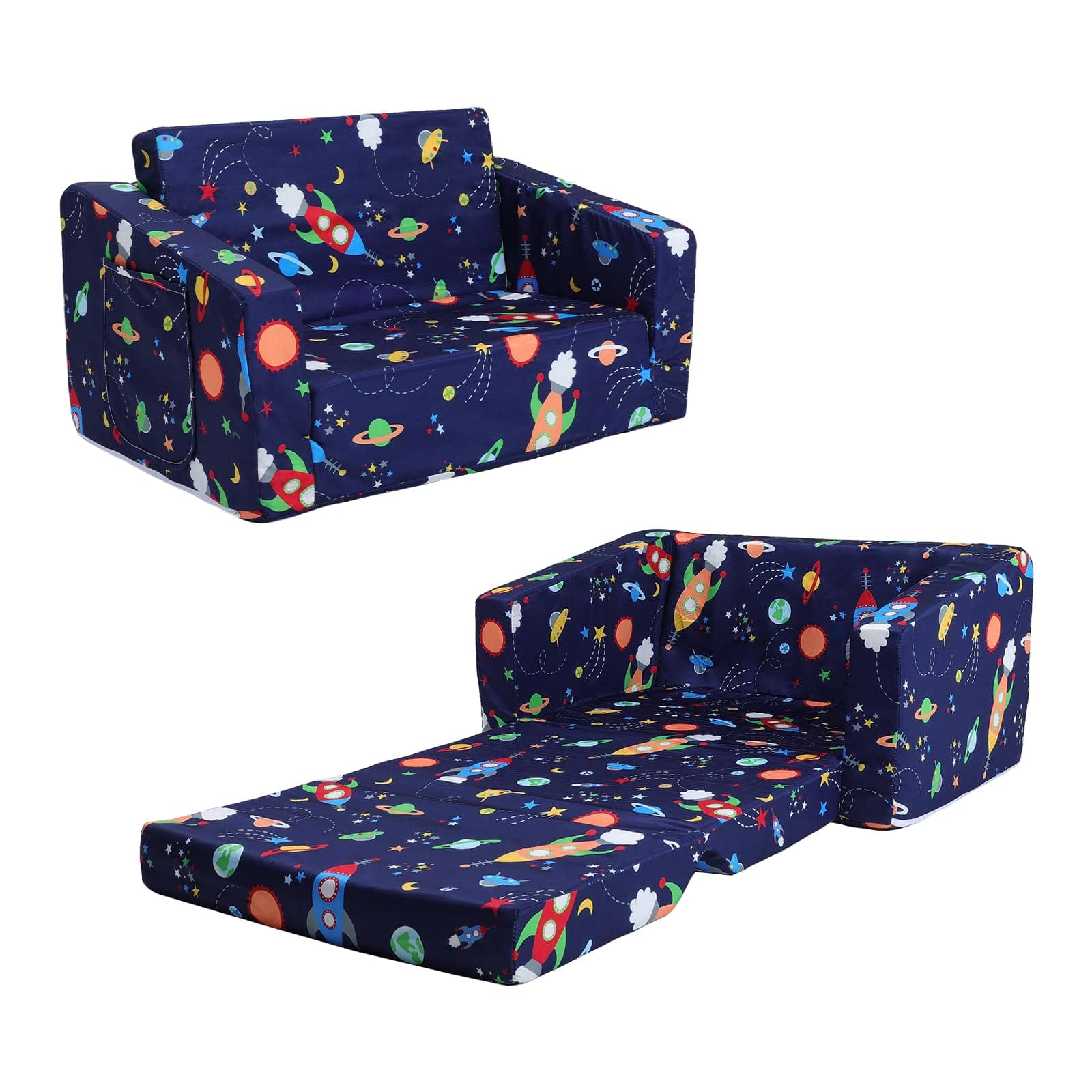 Space Rocket Kids Sofa