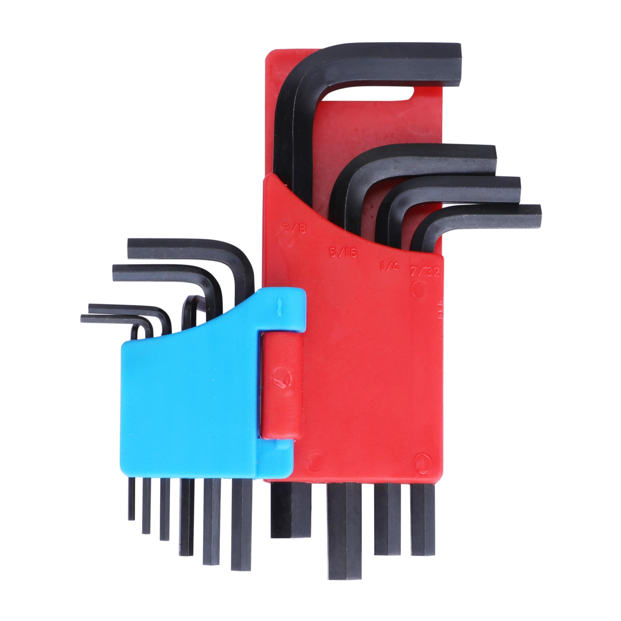 Khi-10V Steel Allen Key Set (Hex, Black Finish, Hanger Packing, Pack Of 10)