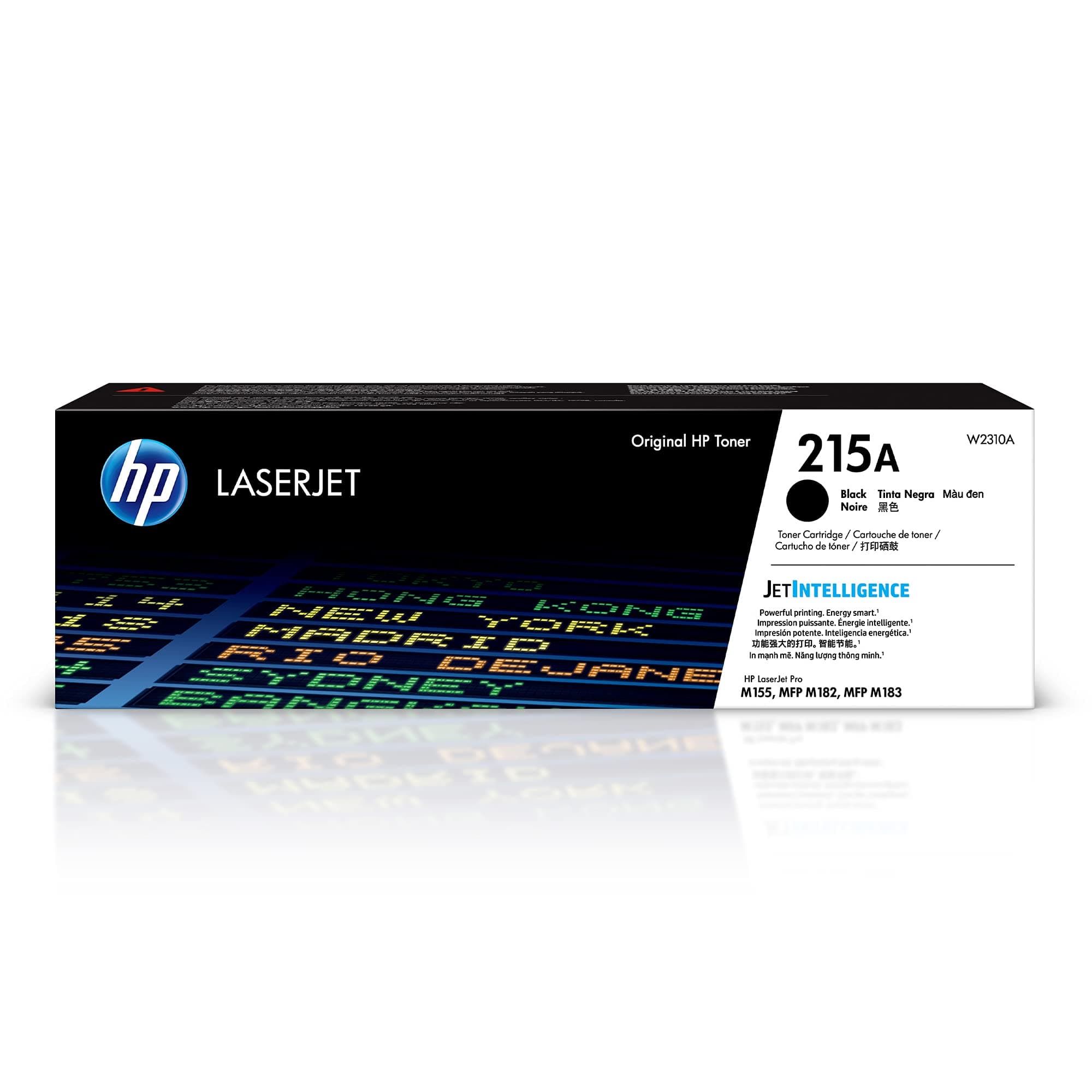HP 215A Black Toner Cartridge Printers | Works with Printer Series: Color LaserJet Pro M155, Color LaserJet Pro MFP M182, M183 | W2310A
