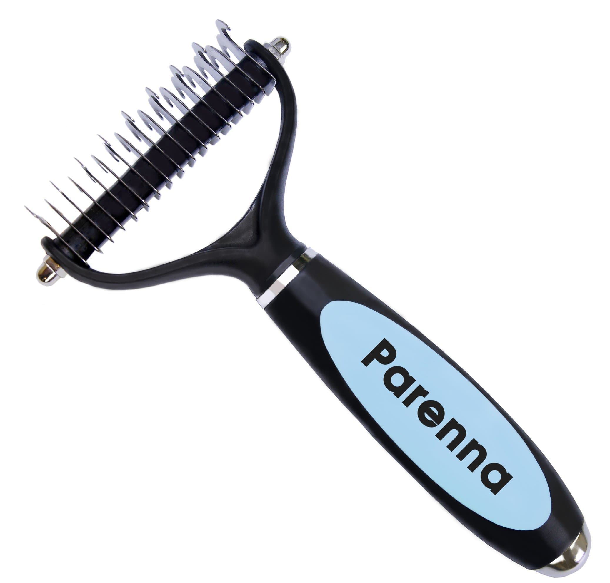 Dematting Tool for Dogs, Professional Dog Grooming Tool for Undercoat Removal and Shedding Reducing, Perfect for Medium and Long Hair Coat Dogs. B-yond Pro Dog Grooming Tool
