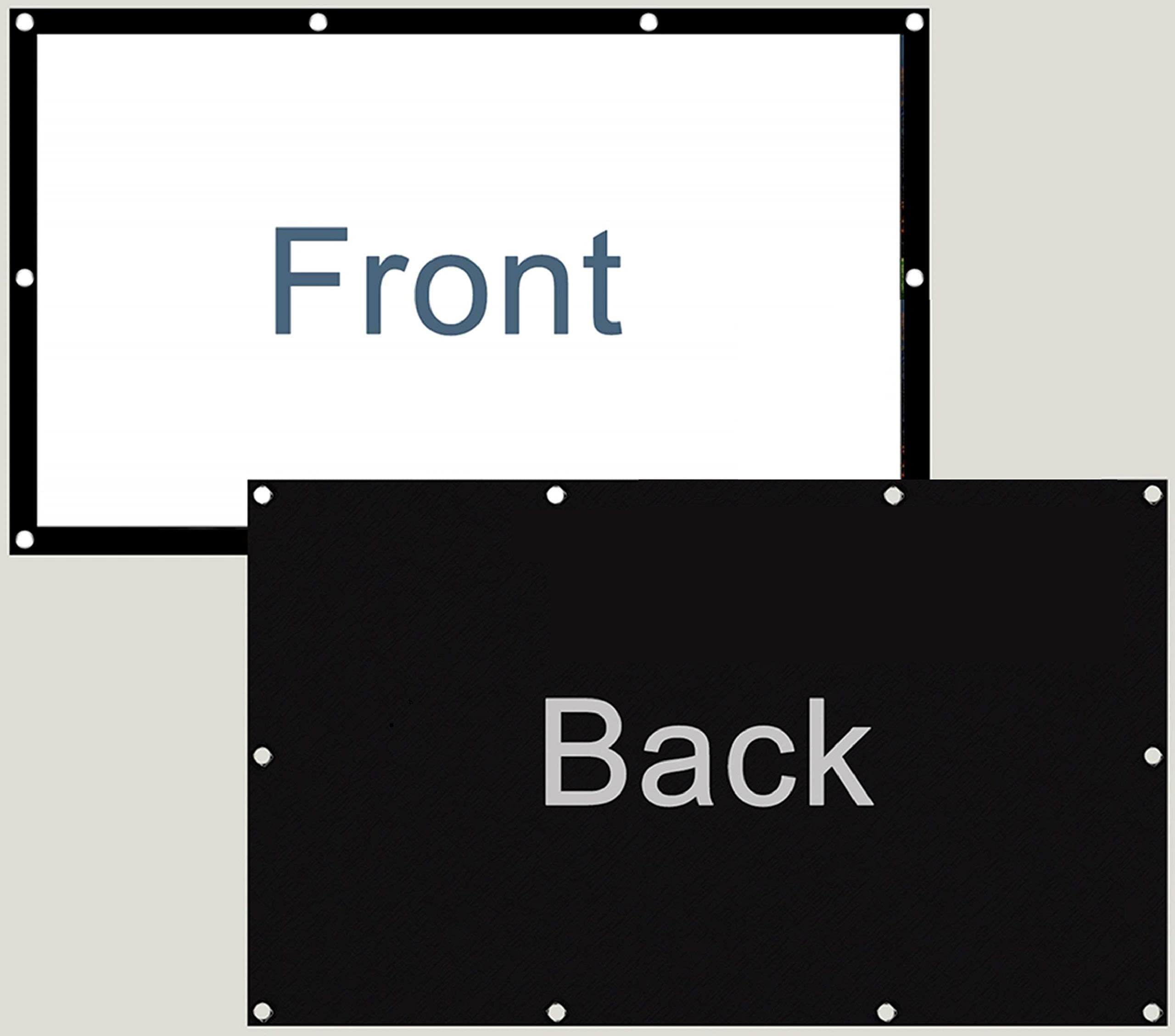 Egate EYE64 Projector Screen Eyelet, 6 x 4 feet | Flexible and fordable Material