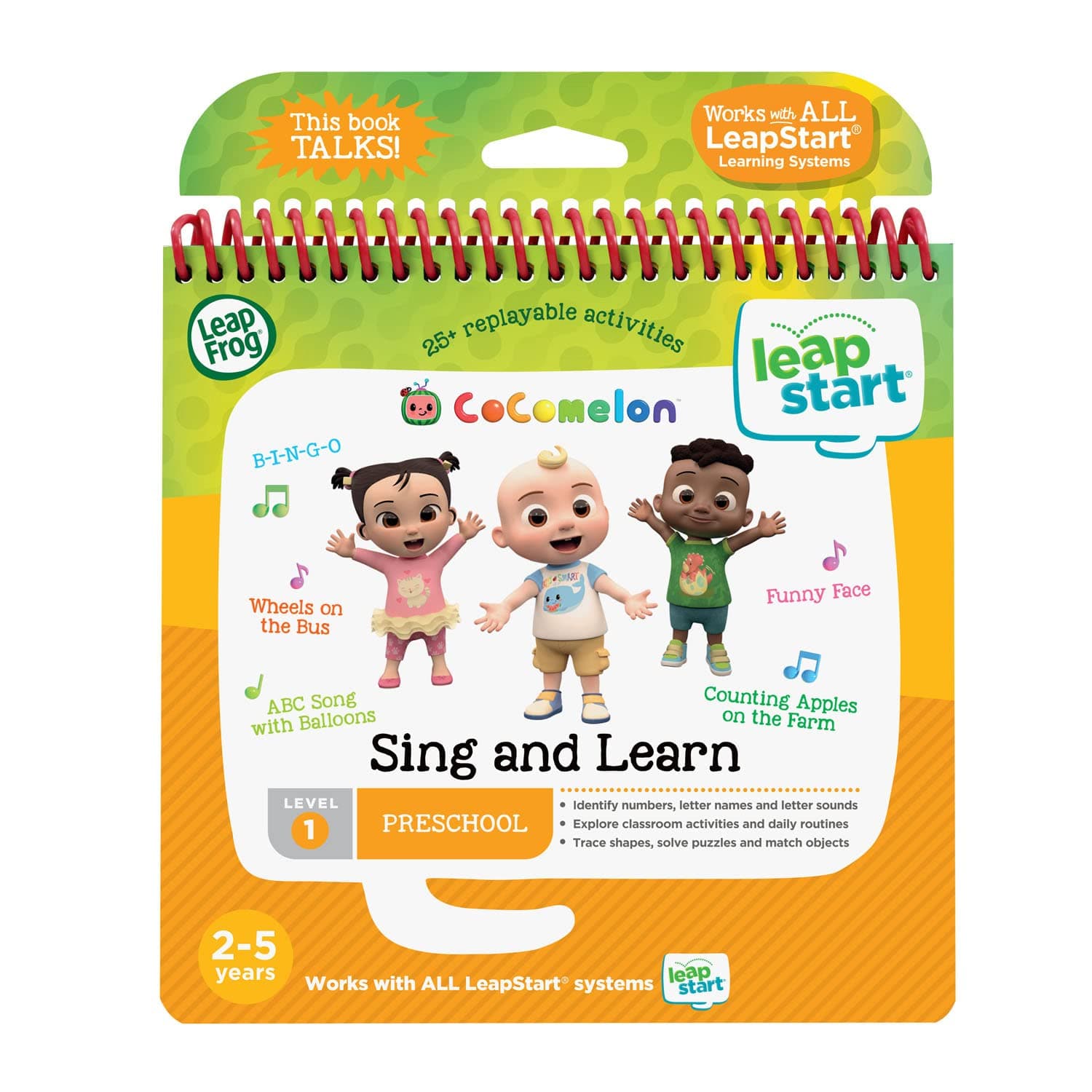 LeapStart CoComelon Sing and Learn, Medium
